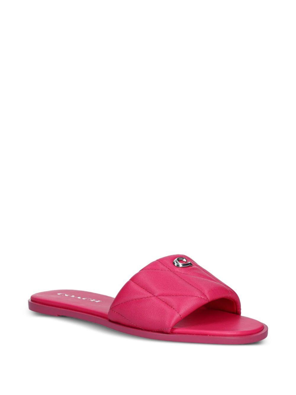 logo-plaque sandals  Product Image