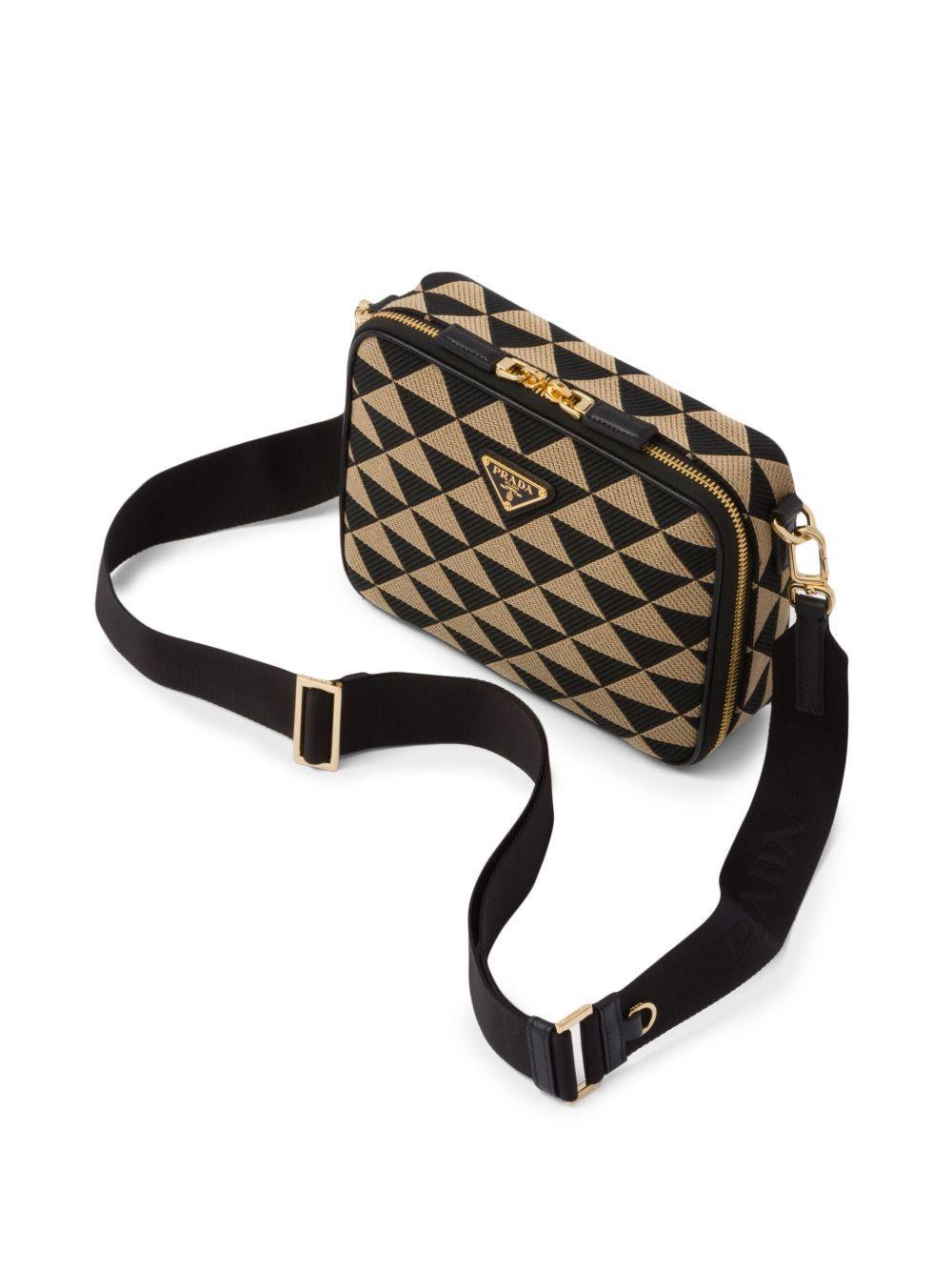 Symbole embroidered messenger bag Product Image