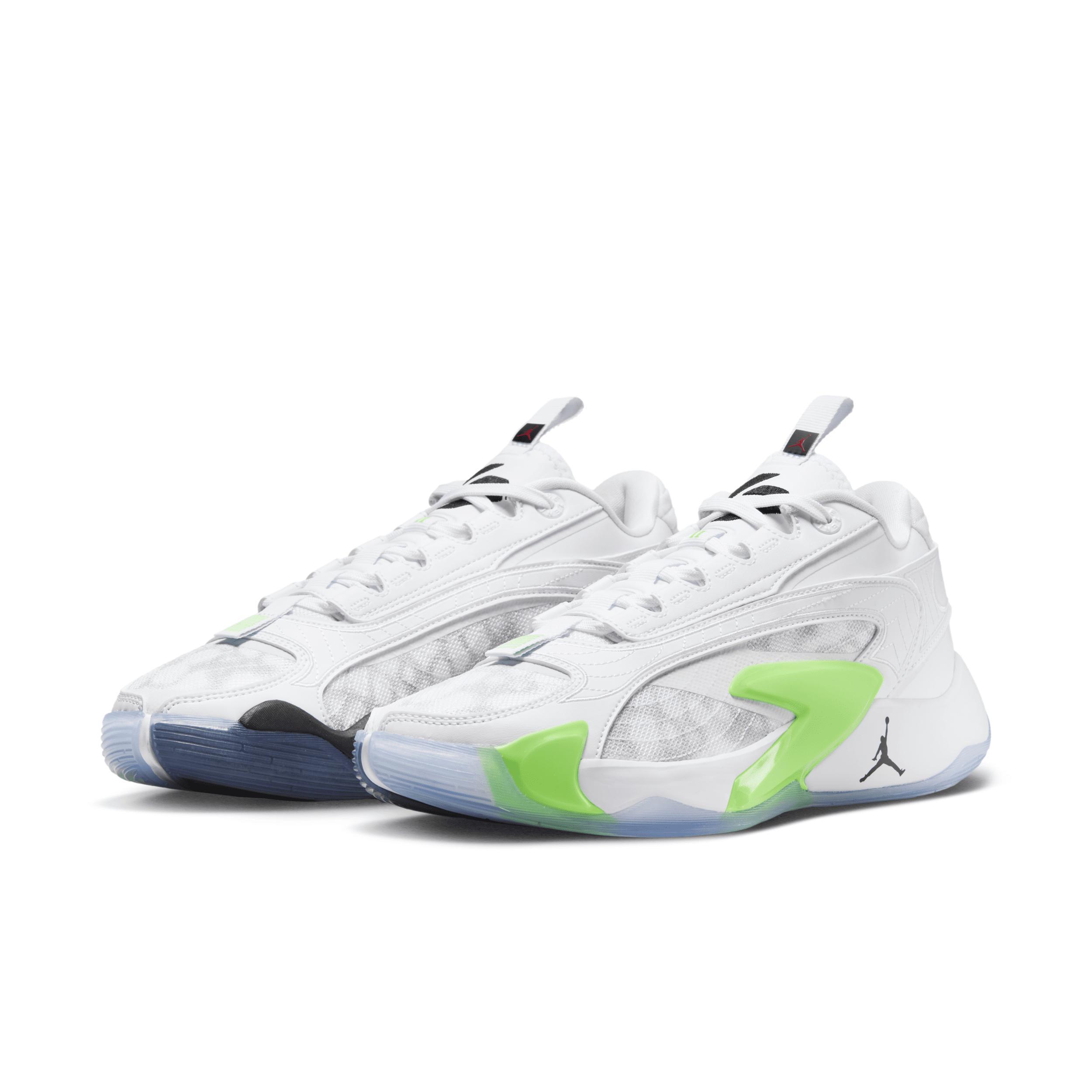 Jordan Mens Luka 2 - Shoes White/Black/Green Product Image