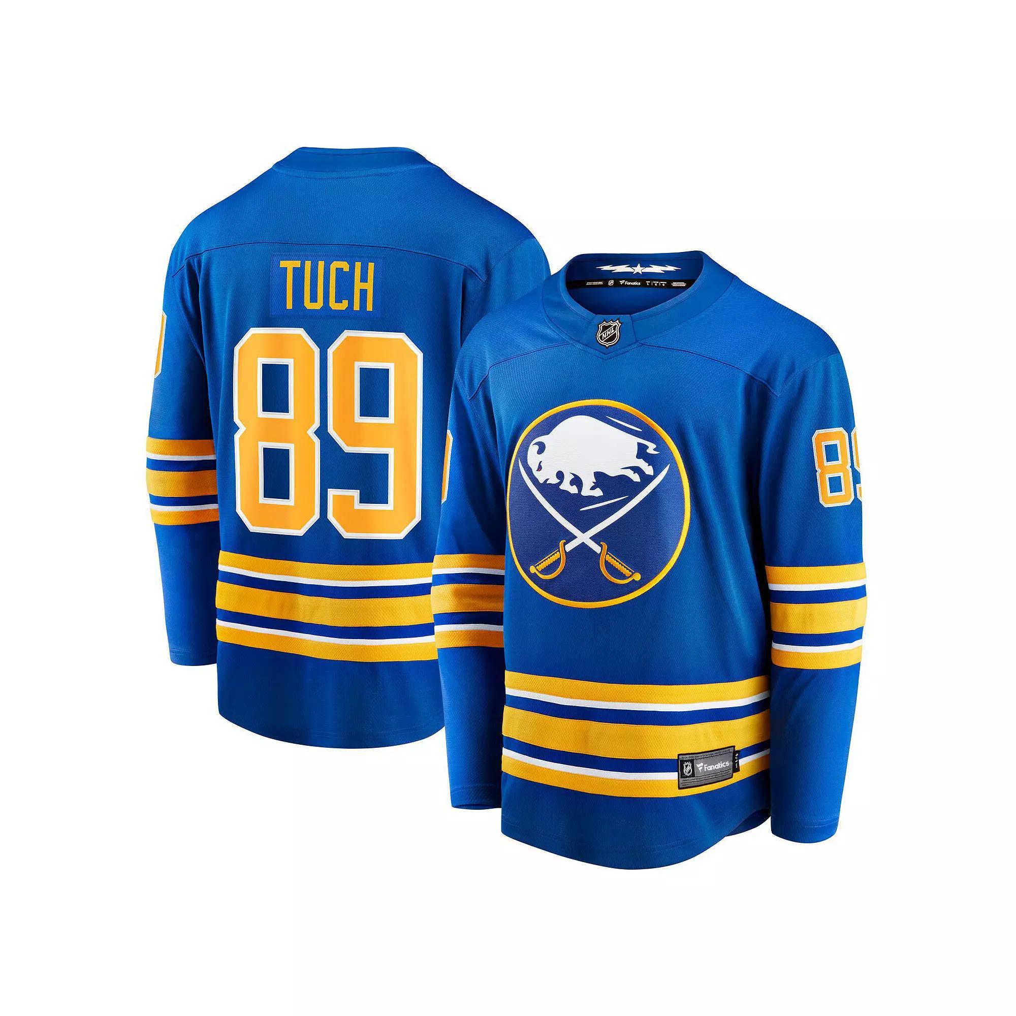 Men's Fanatics Branded Alex Tuch Royal Buffalo Sabres Home Breakaway Player Jersey, Size: 2XL, Blue Product Image