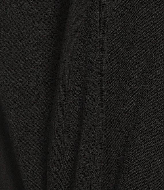 Eileen Fisher Jersey Knit Round Neck Sleeveless Midi Dress Product Image