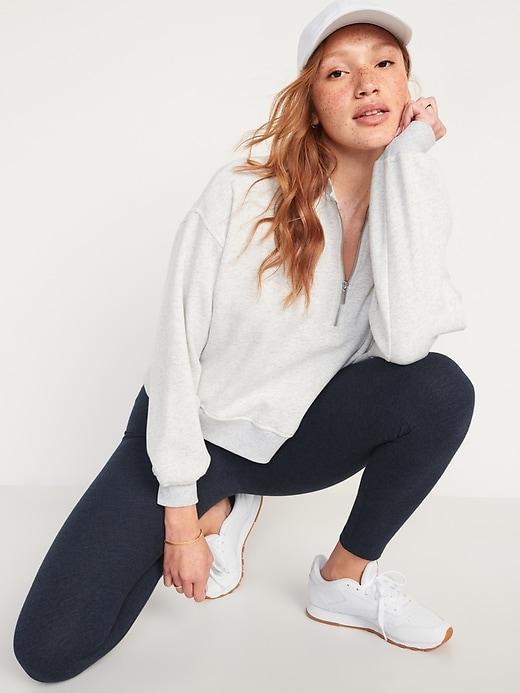 High-Waisted Jersey Leggings Product Image