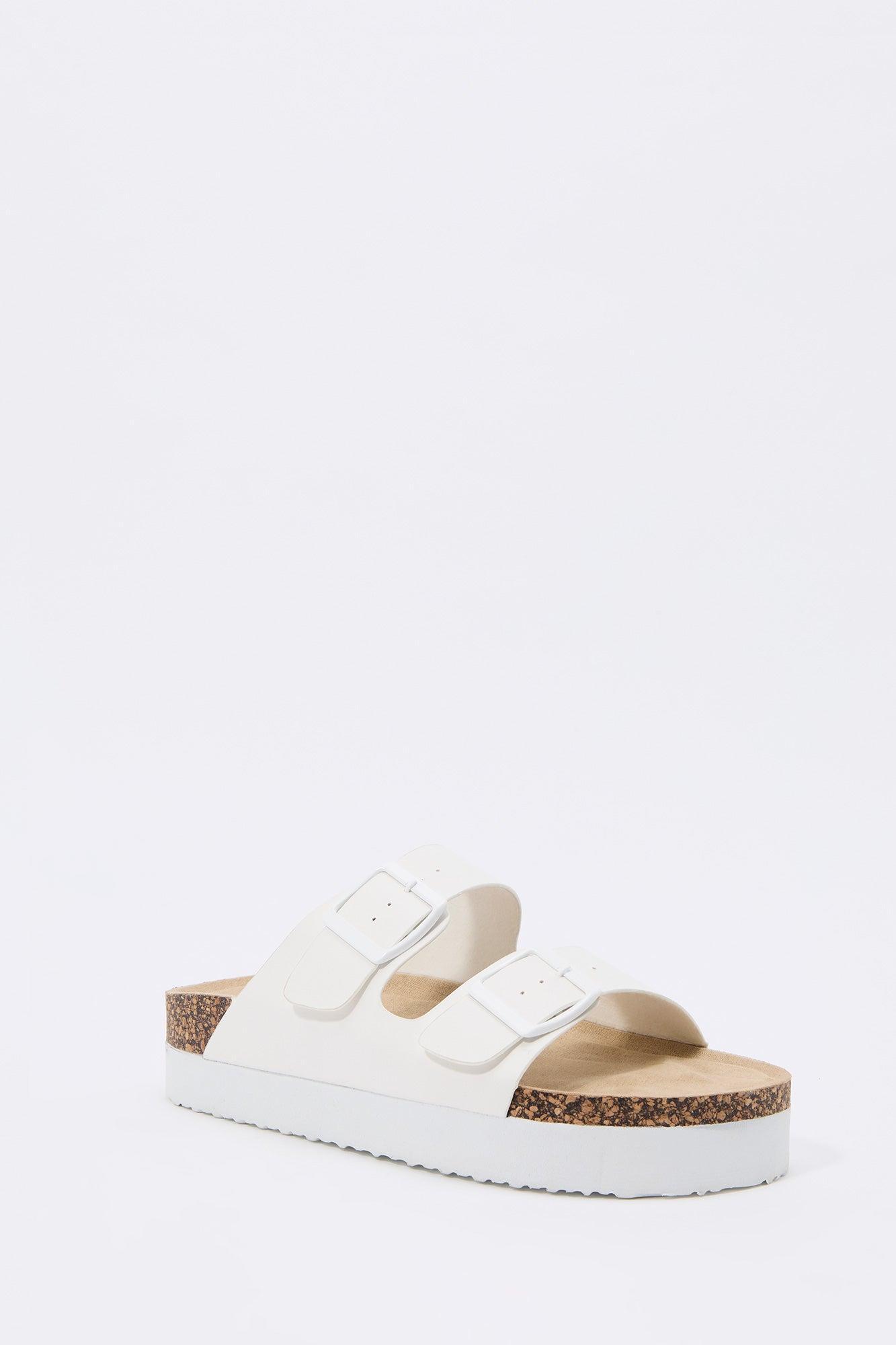 Platform Double Buckle Sandal Female Product Image