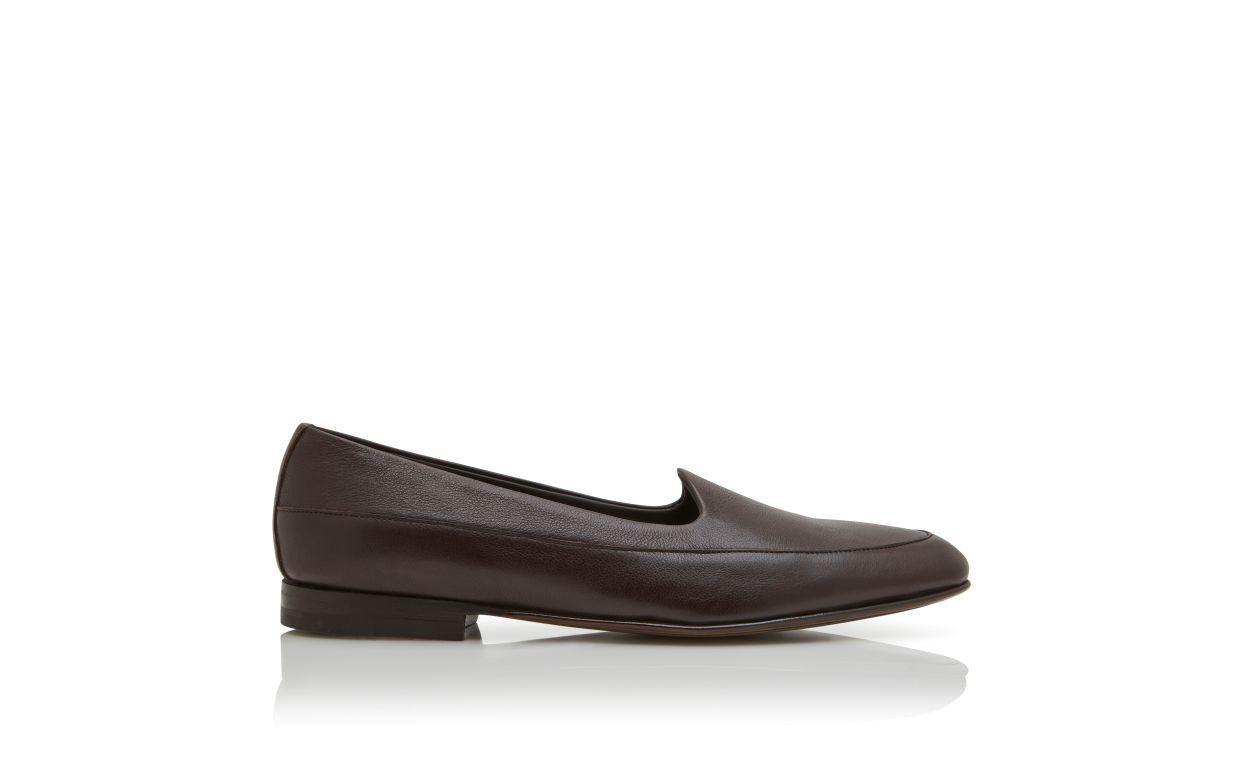 ACIREALE Dark Brown Calf Leather Loafers Product Image