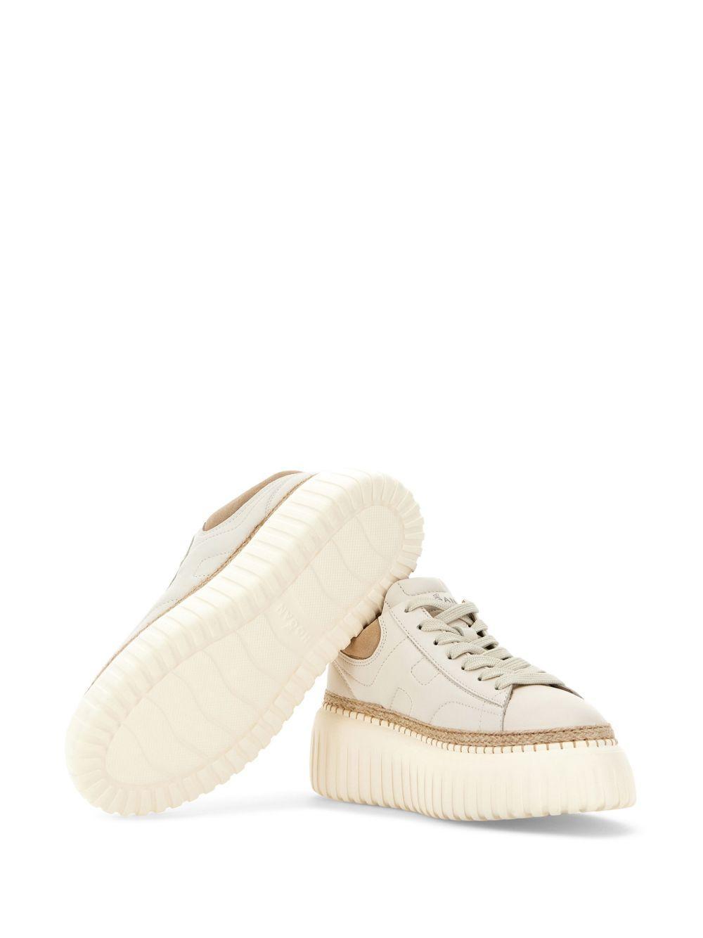 H-Stripes leather sneakers Product Image