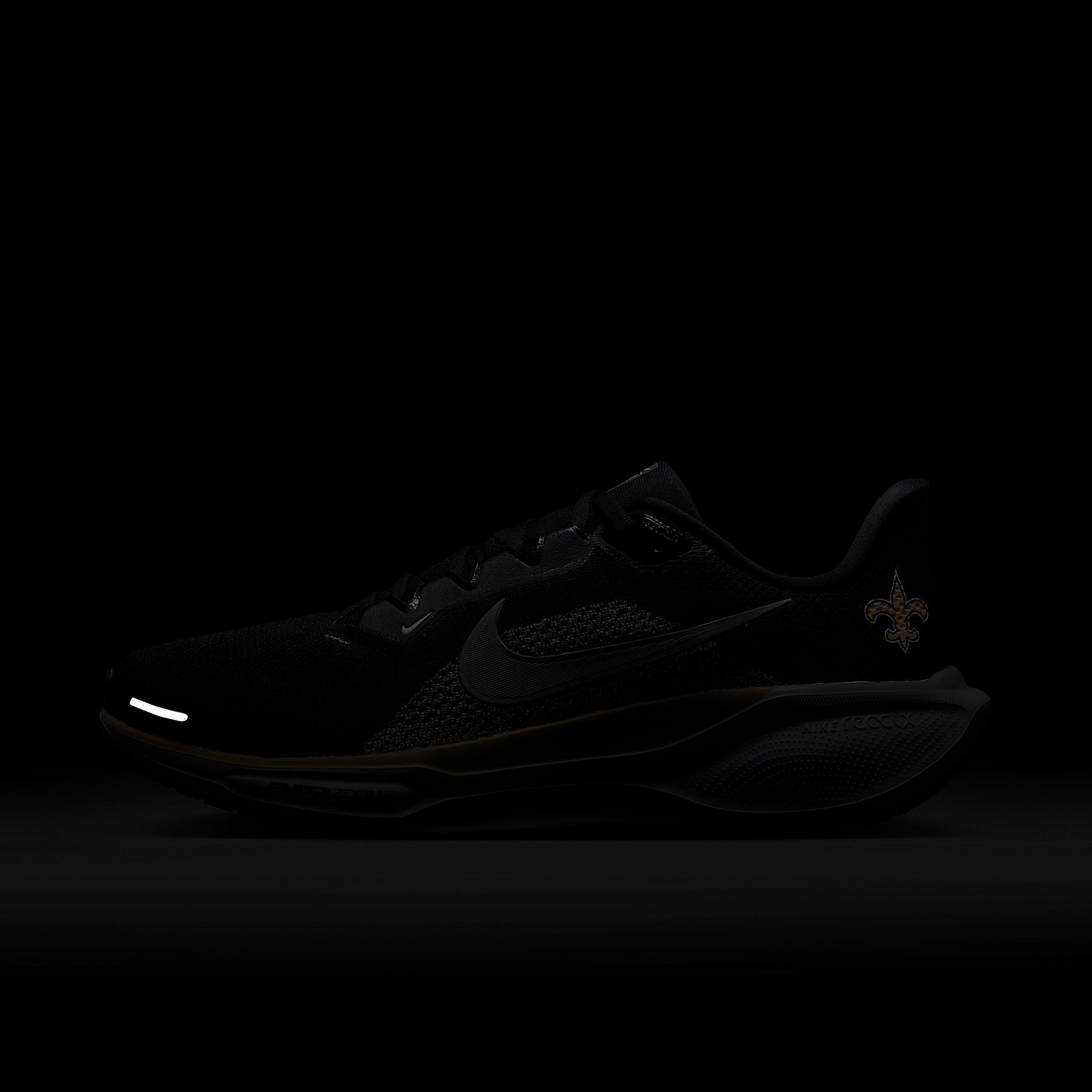 New Orleans Saints Pegasus 41 Men's Nike NFL Road Running Shoes Product Image