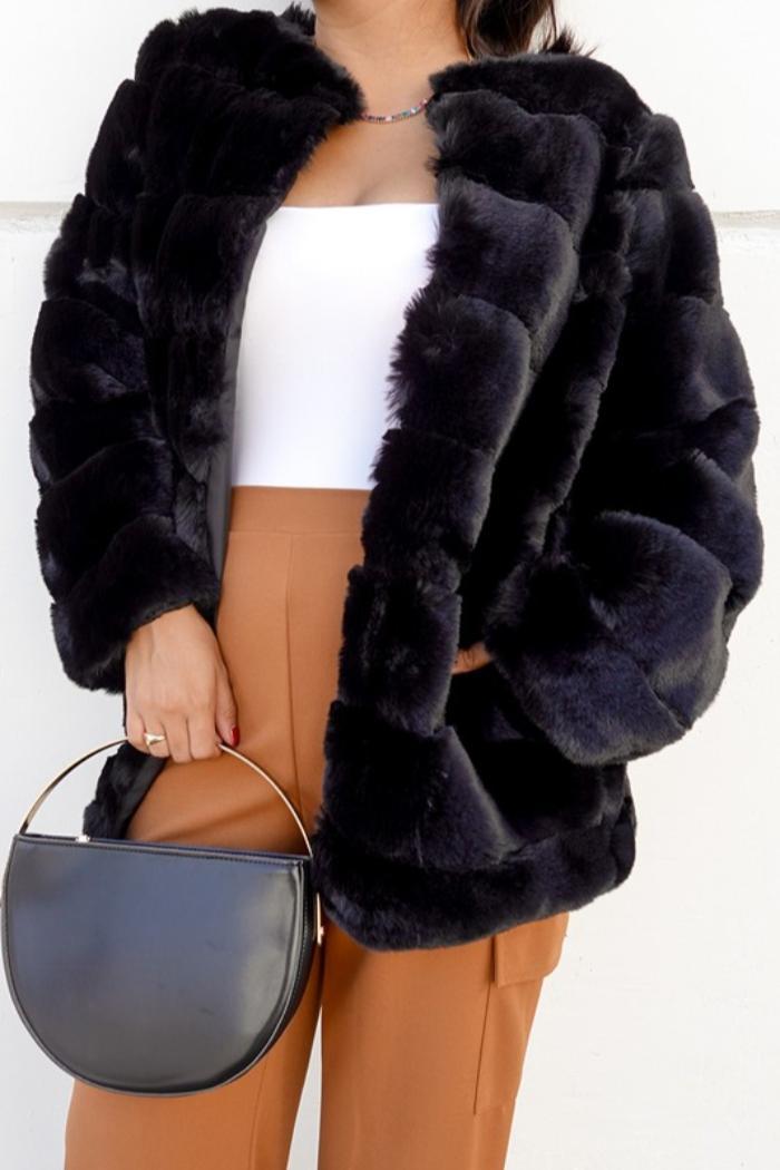 Open Fur Jacket Product Image
