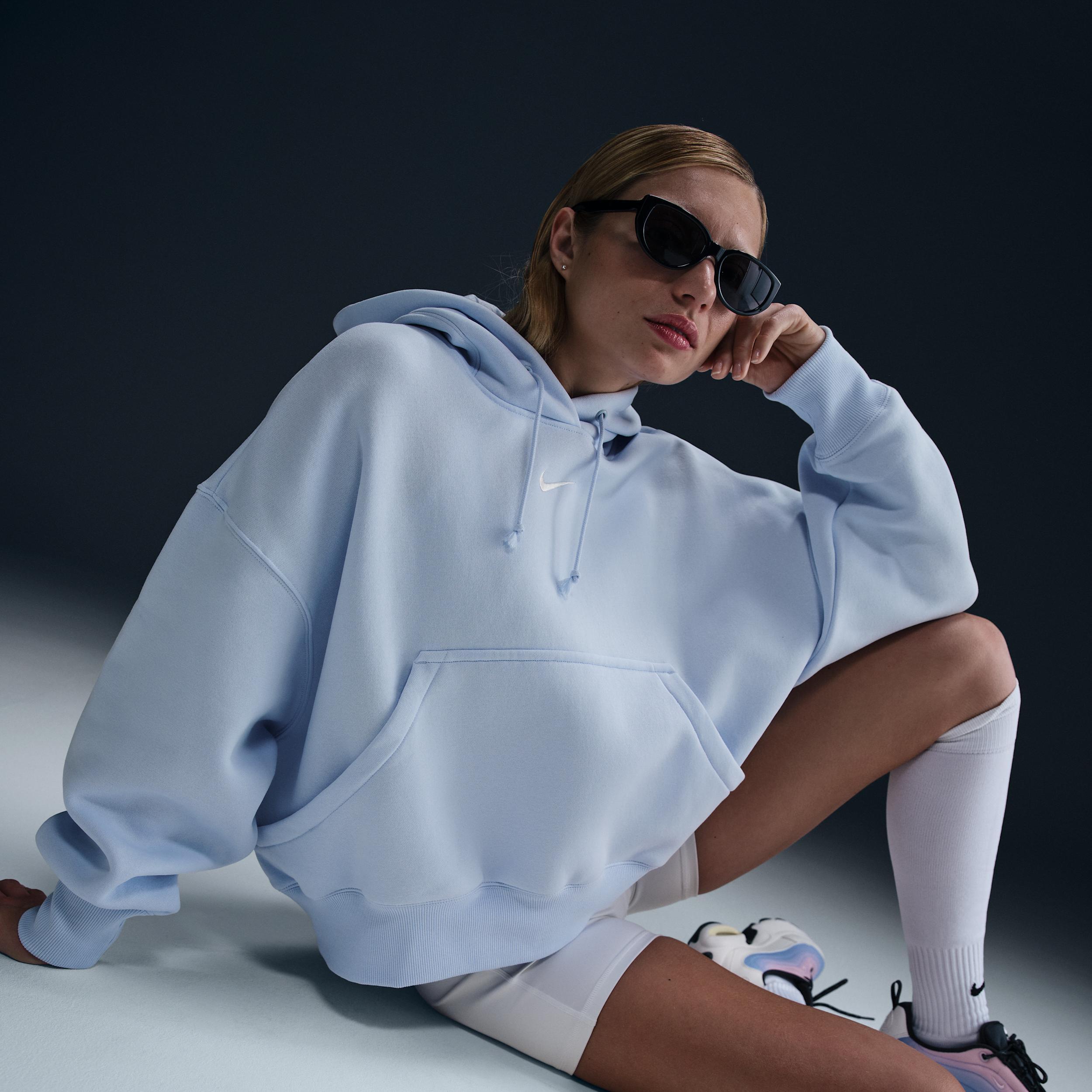 Women's Nike Sportswear Phoenix Fleece Over-Oversized Pullover Hoodie Product Image