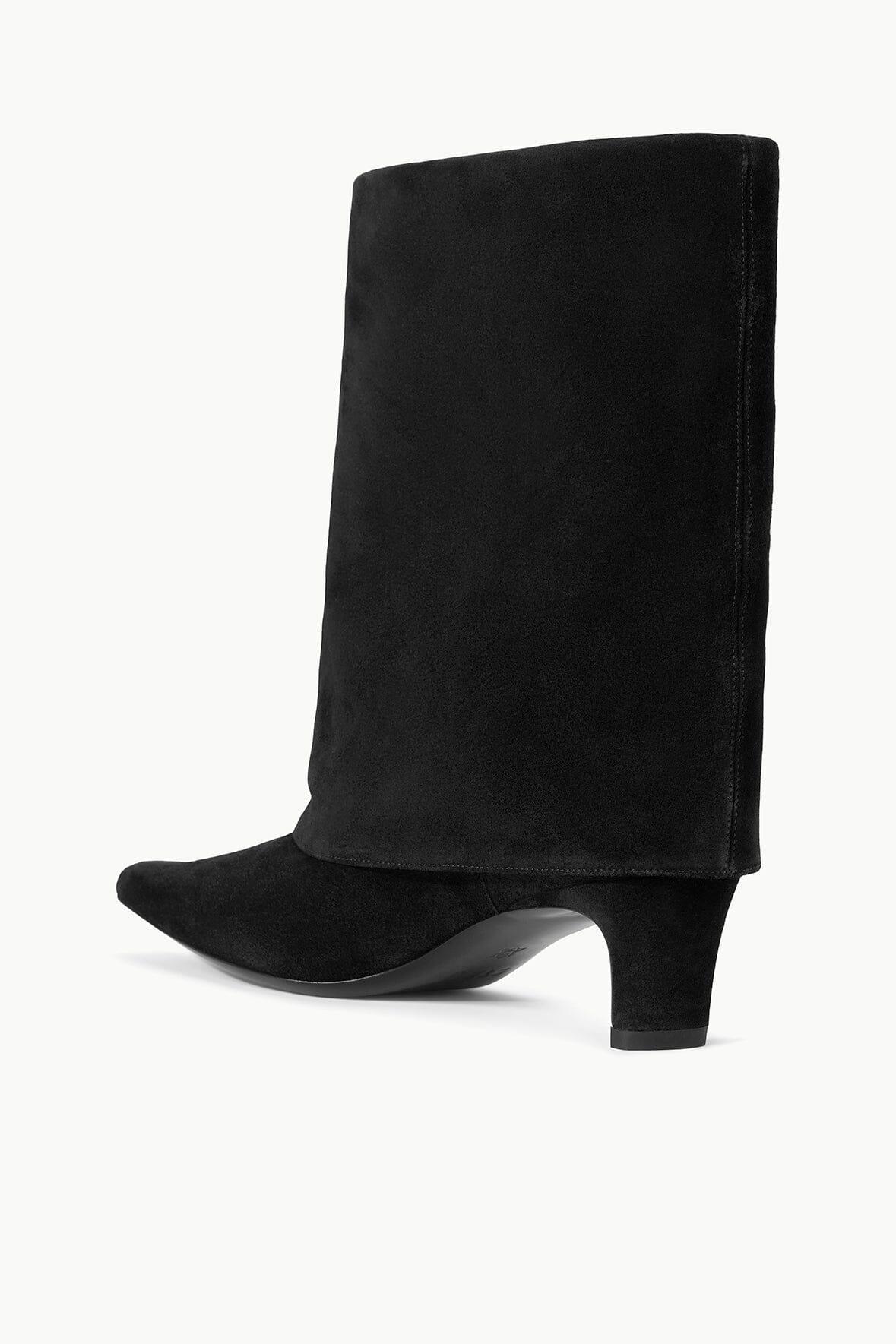 WALLY FOLDOVER BOOT | BLACK Product Image