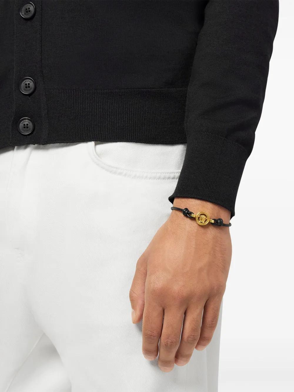 Medusa &apos;95 leather bracelet Product Image