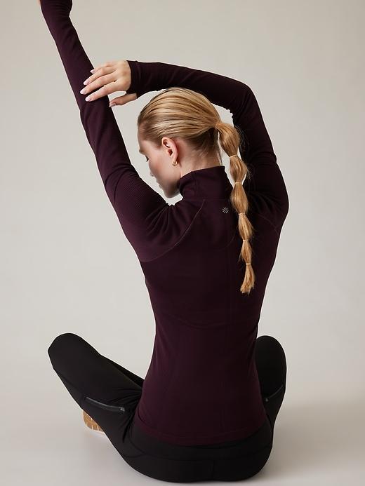 Flurry Seamless Turtleneck Top Product Image