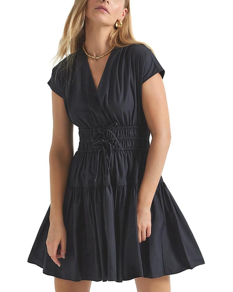 Womens Tora Cotton Shirred Minidress Product Image
