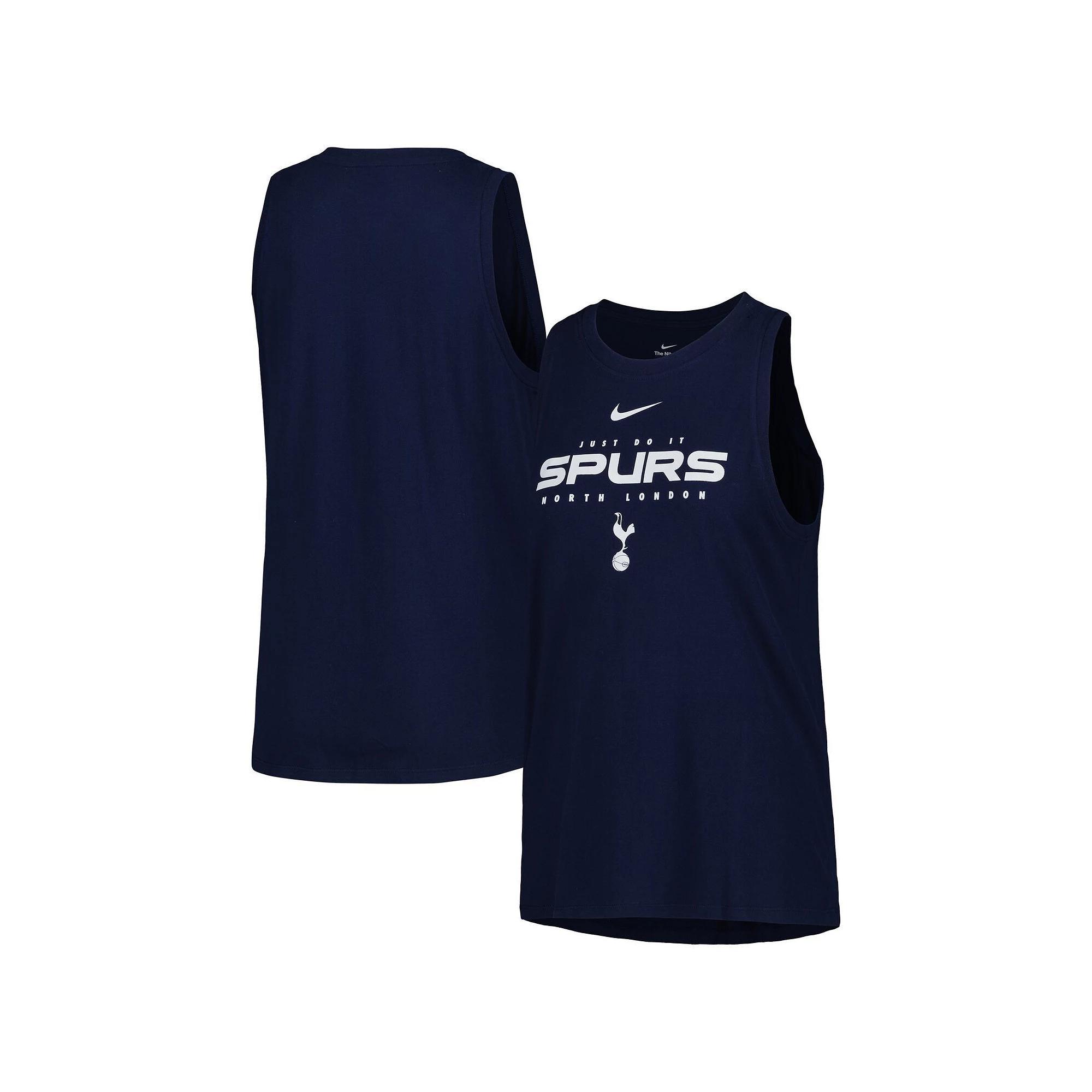 Womens Nike Navy Tottenham Hotspur Lockup Tomboy Performance Tank Top Tot Blue Product Image