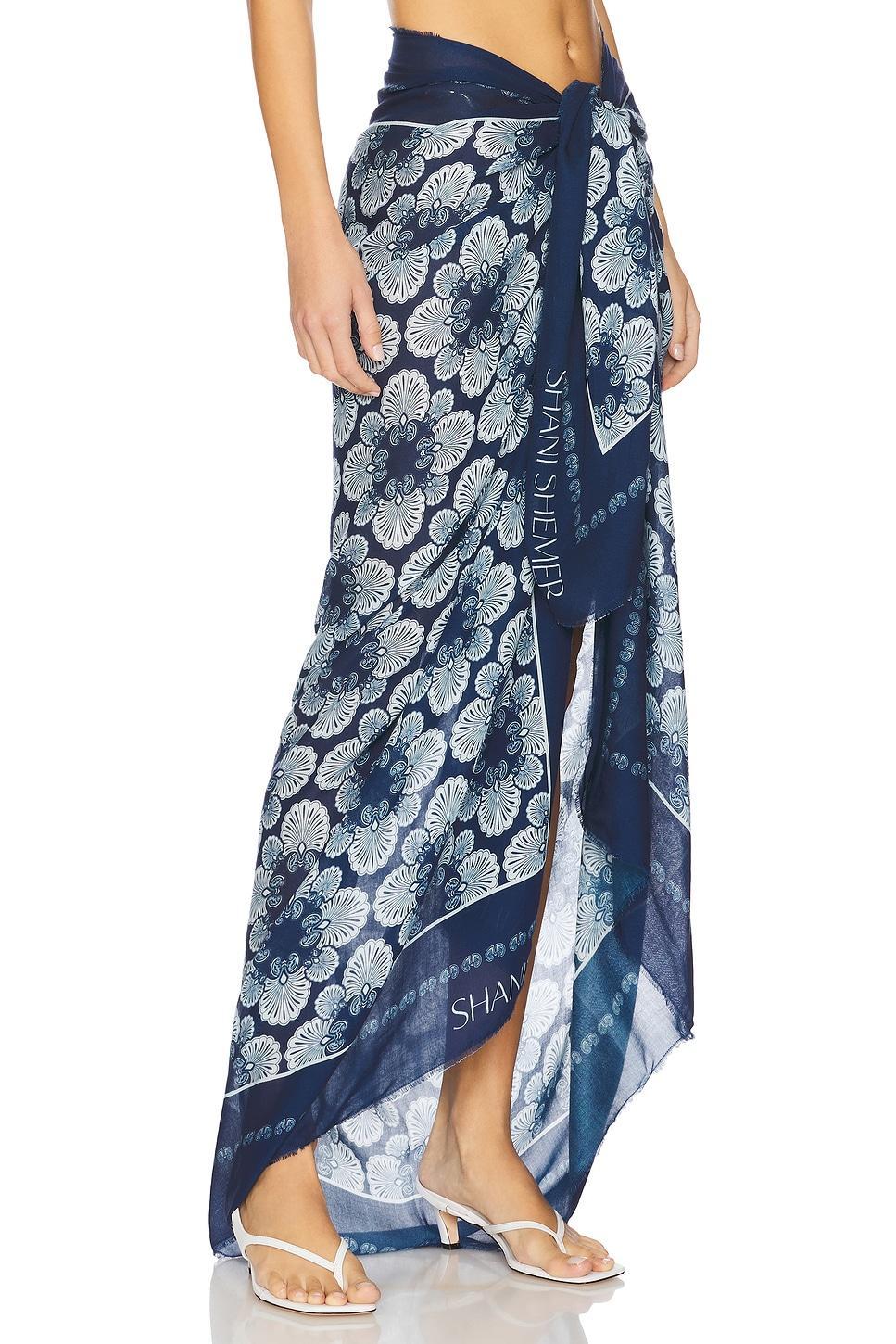 Print Pareo Skirt Shani Shemer Product Image