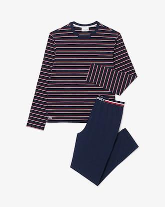 Striped Cotton Pyjama Set Product Image