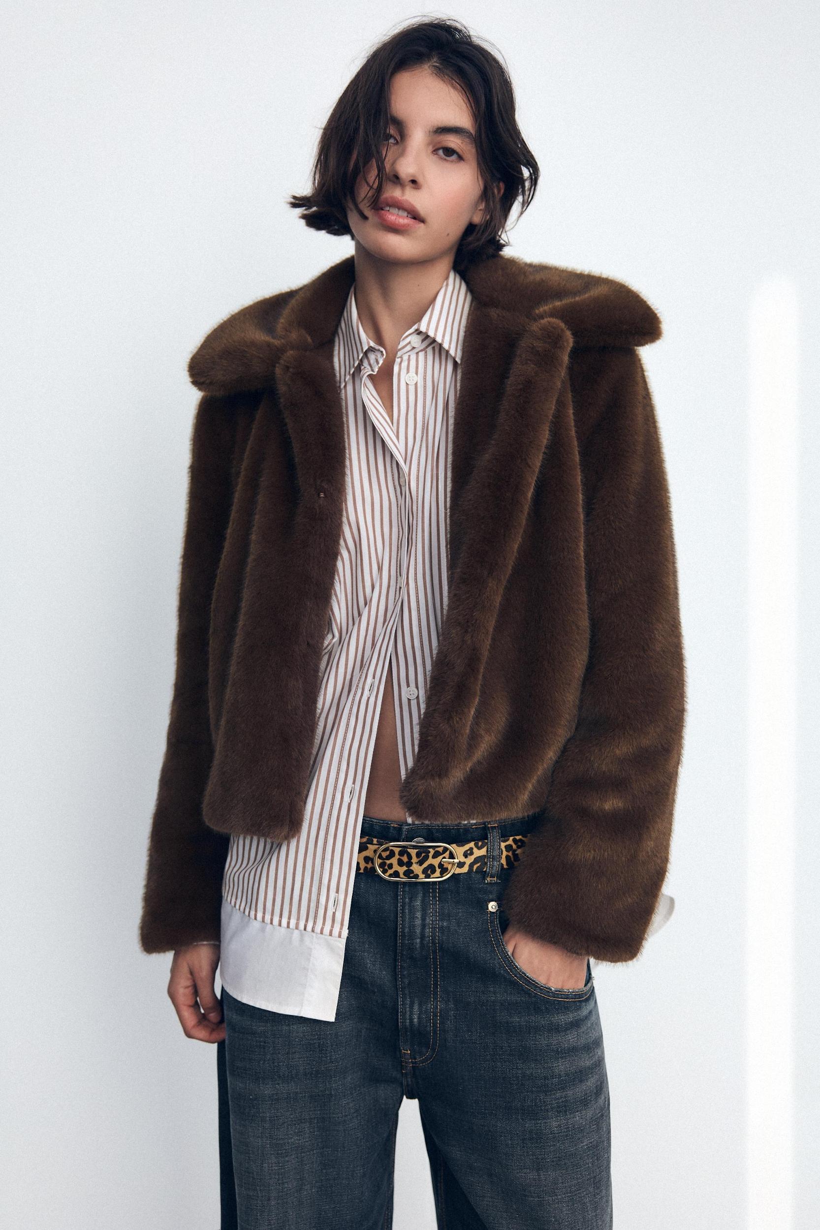 ANIMAL PRINT LEATHER BELT Product Image