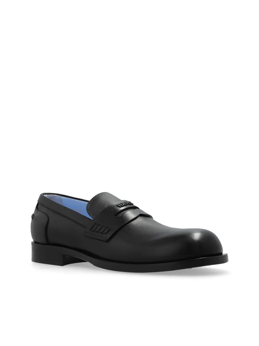 logo embossed loafers  Product Image