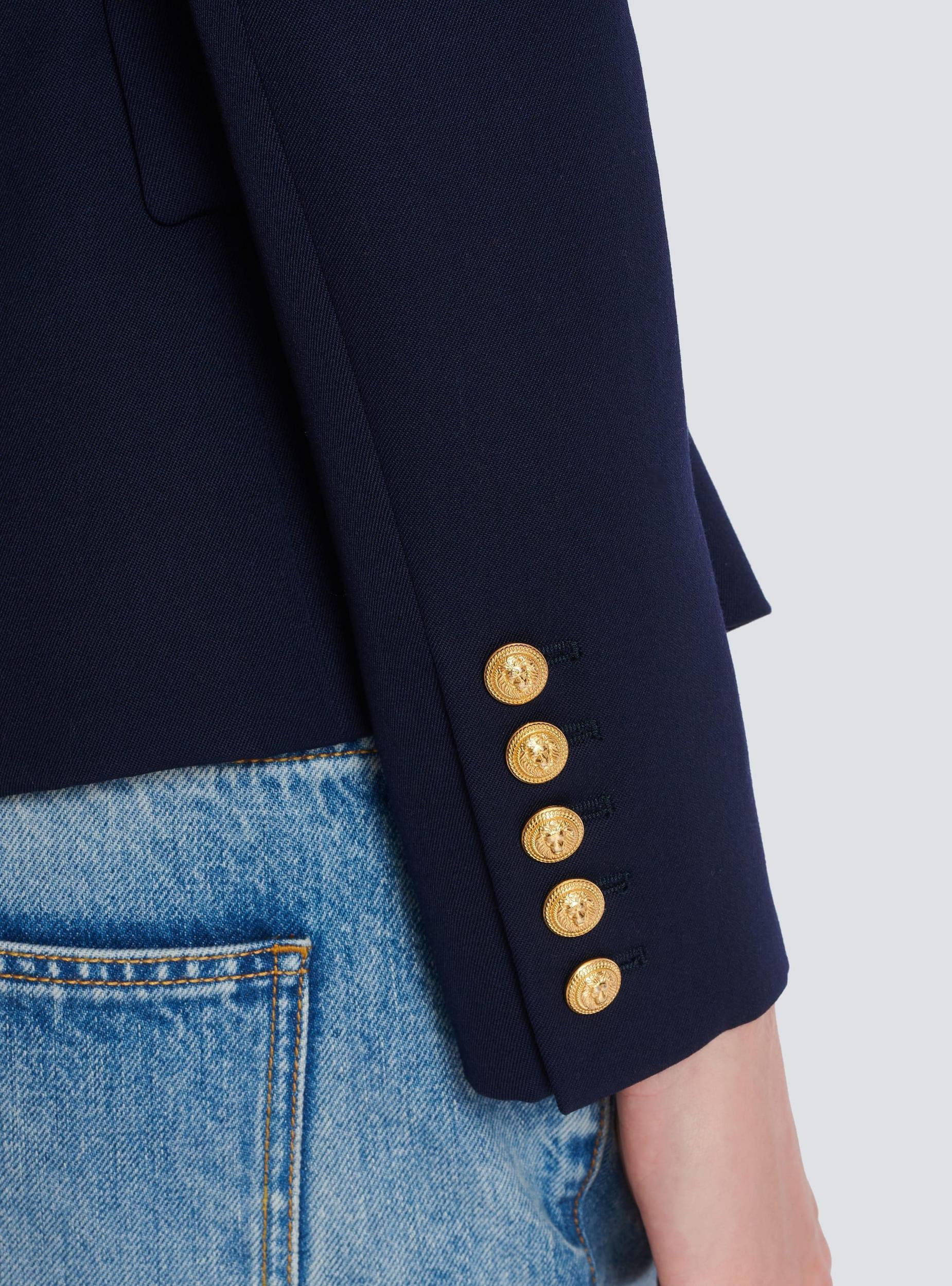 Wool double-breasted jacket Product Image