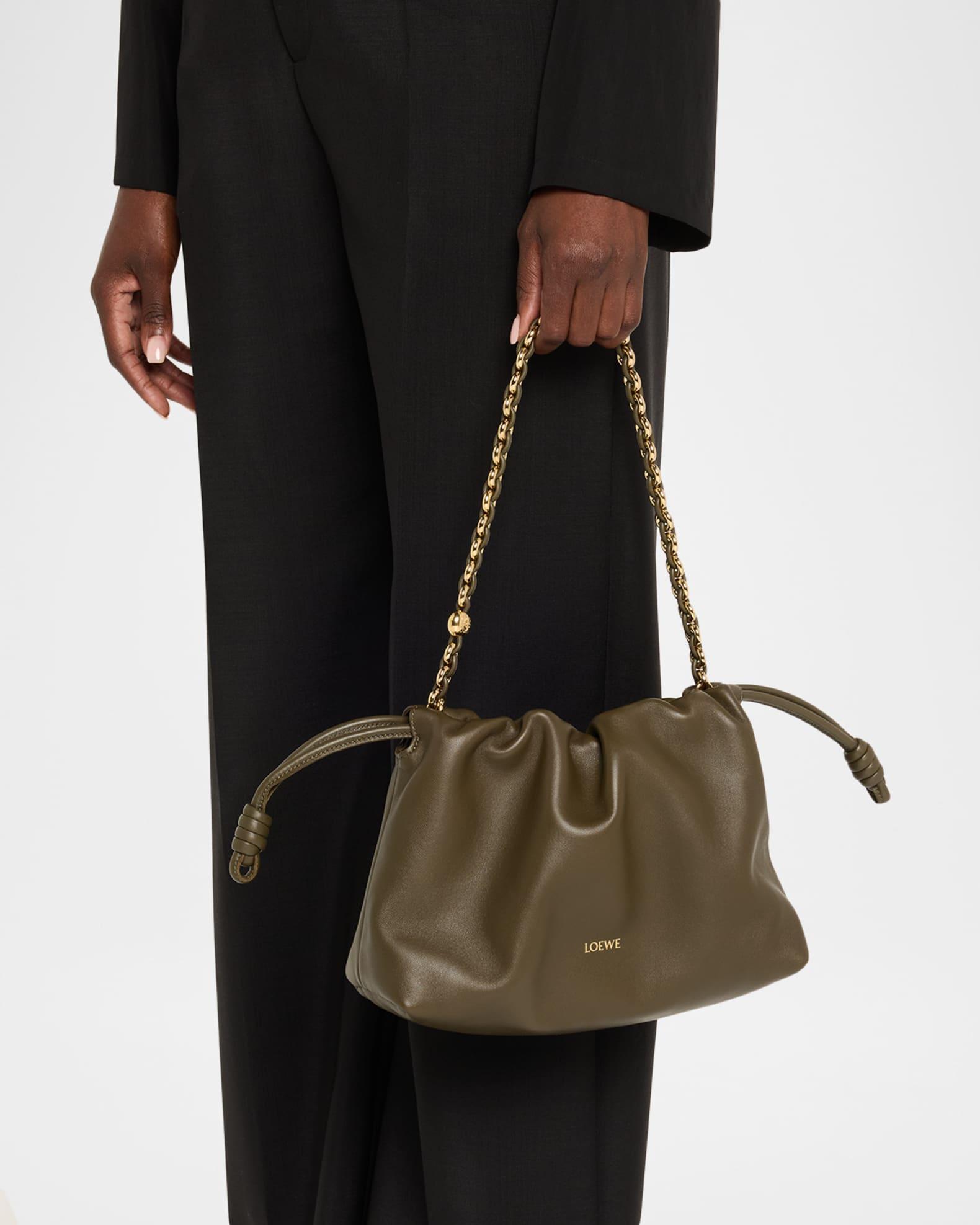 Flamenco Shoulder Bag in Smooth Leather Product Image