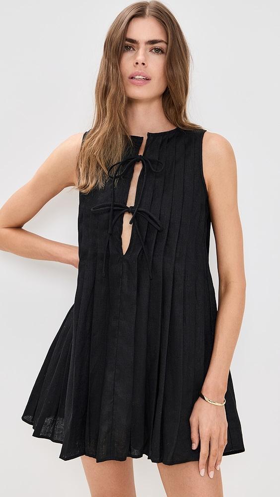 VRG GRL Valeria Linen Mini Dress | Shopbop Product Image