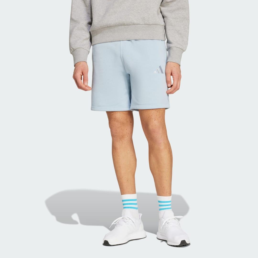 adidas ALL SZN Fleece Shorts Black 3XL Mens Product Image