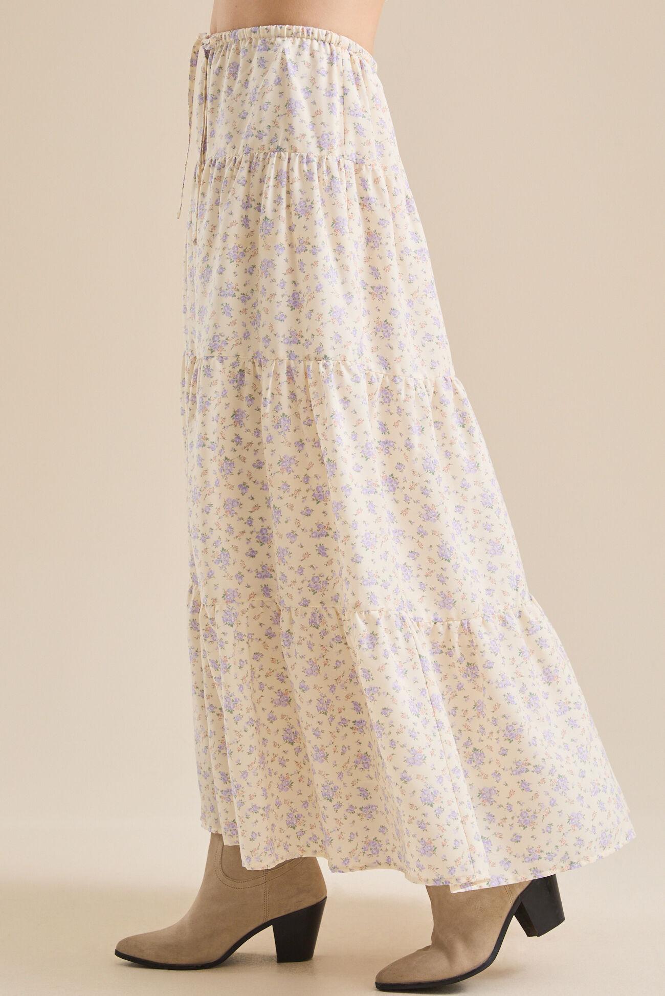Hadley Floral Midi Skirt Product Image