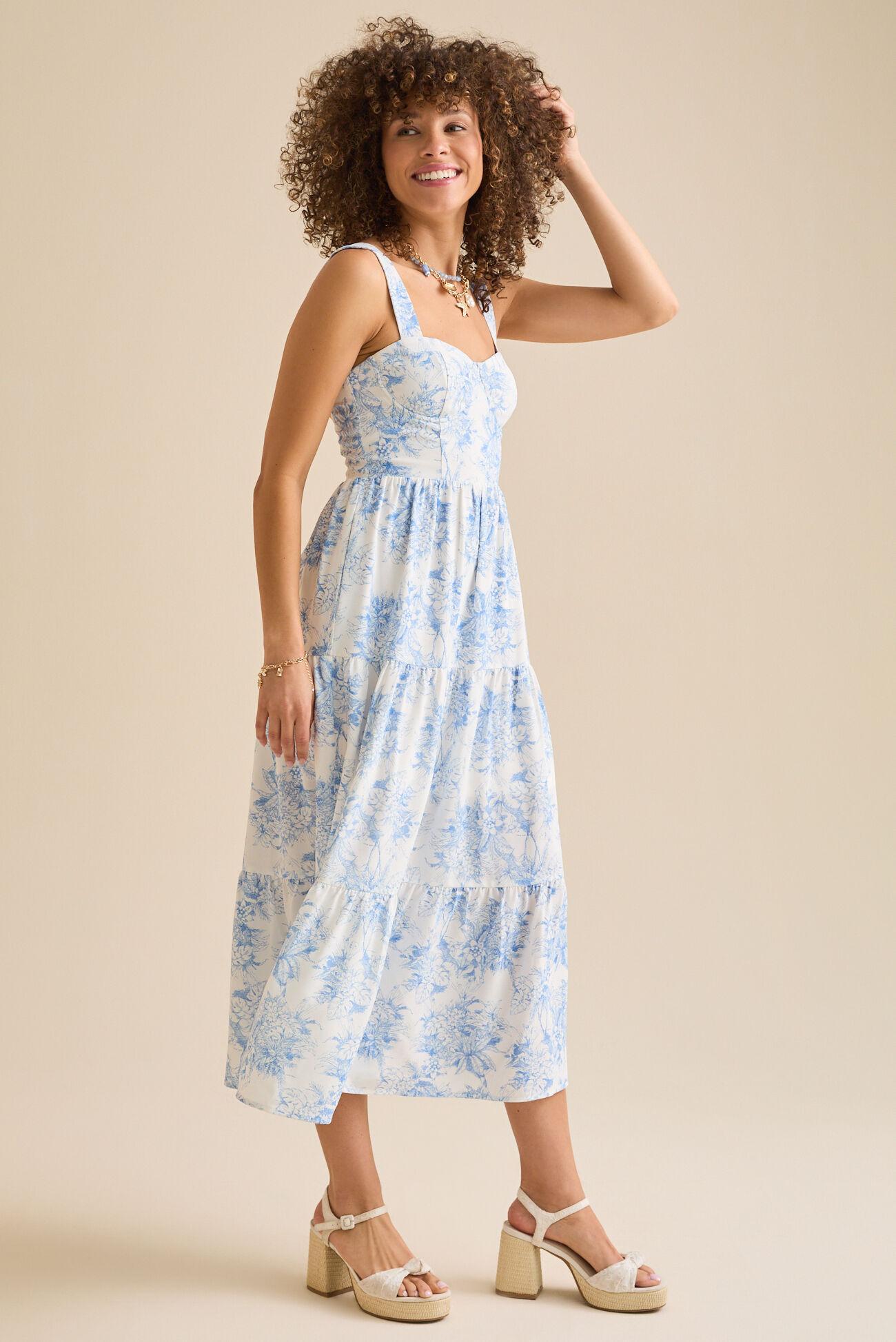 Asa Floral Maxi Dress Product Image