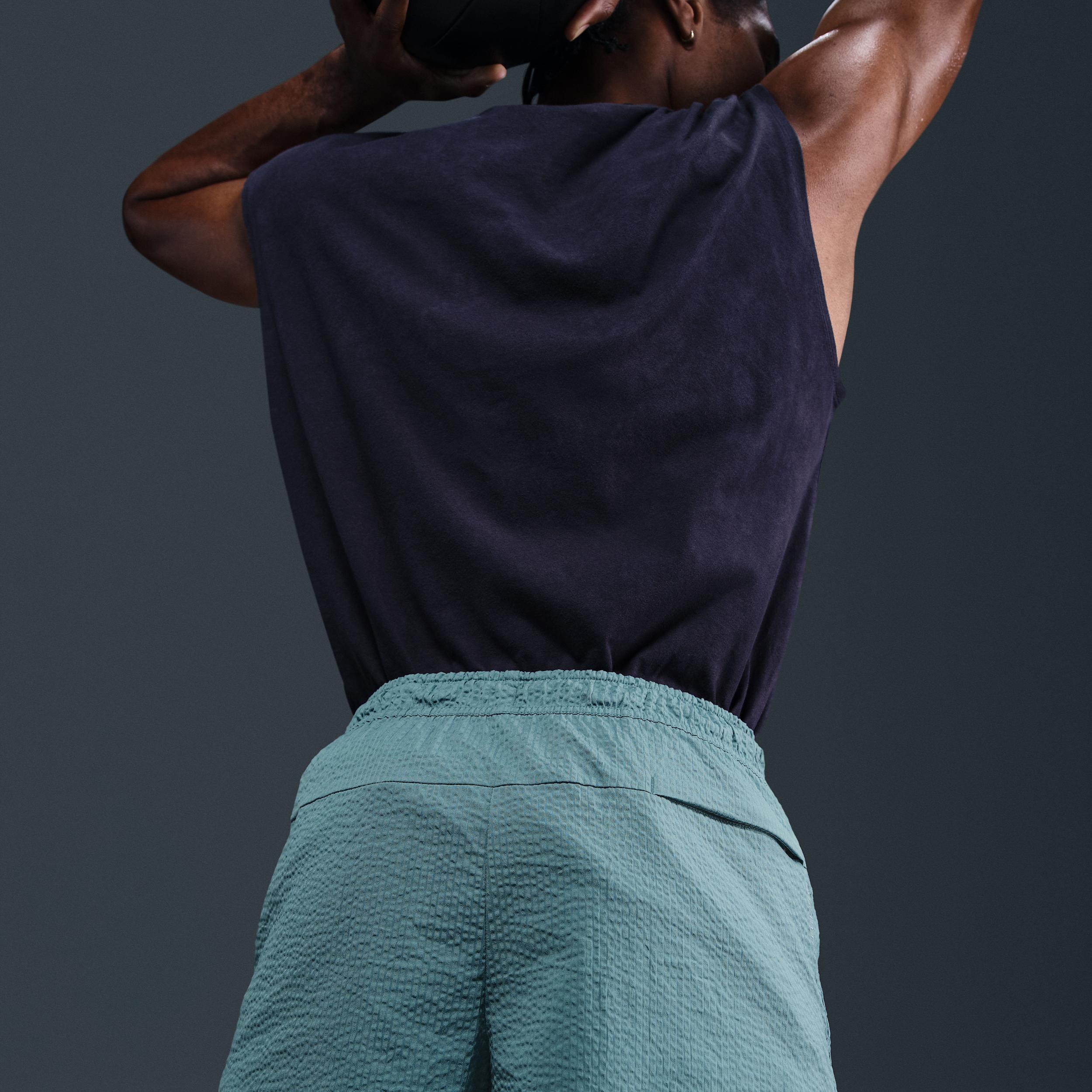 Nike Men's Unlimited Dri-FIT 5" Unlined Seersucker Versatile Shorts Product Image