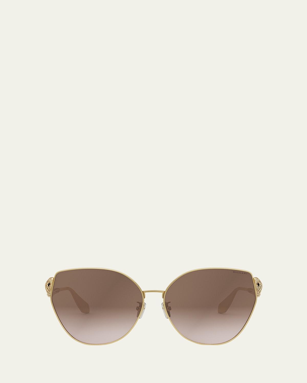 Womens Serpenti 63MM Butterfly Sunglasses Product Image