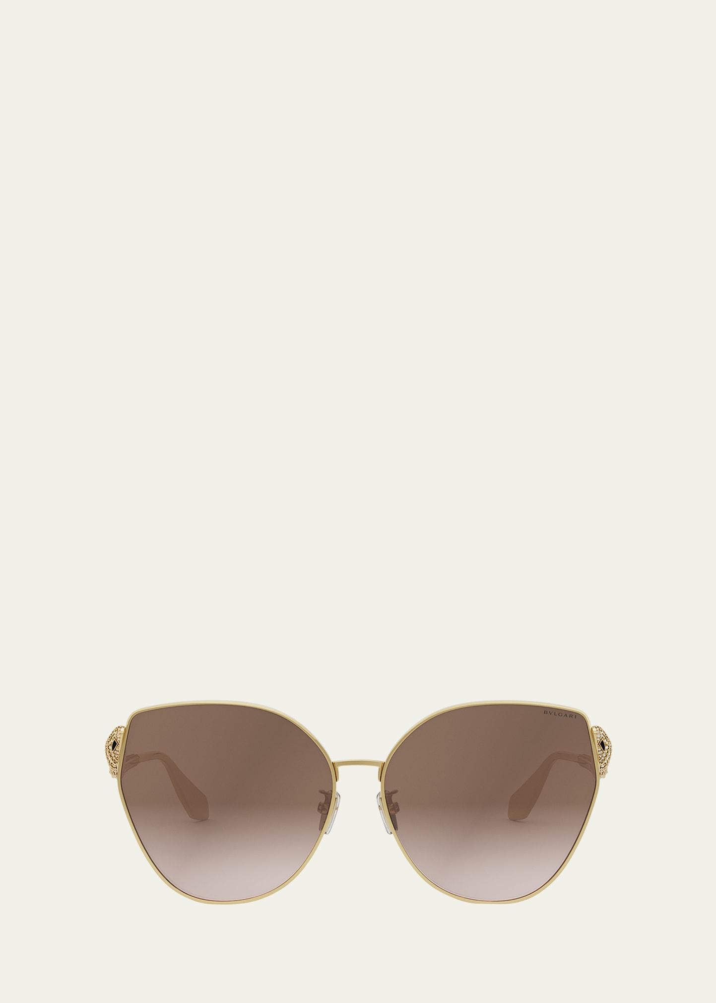 Womens Serpenti 63MM Butterfly Sunglasses Product Image