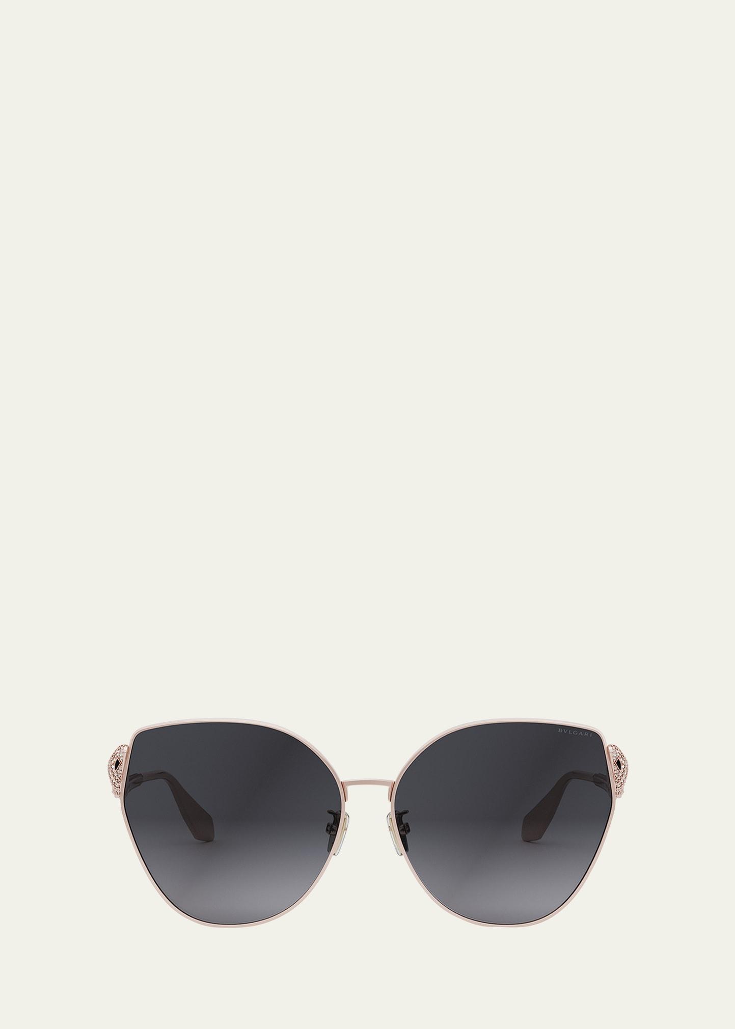 Womens Serpenti 63MM Butterfly Sunglasses Product Image