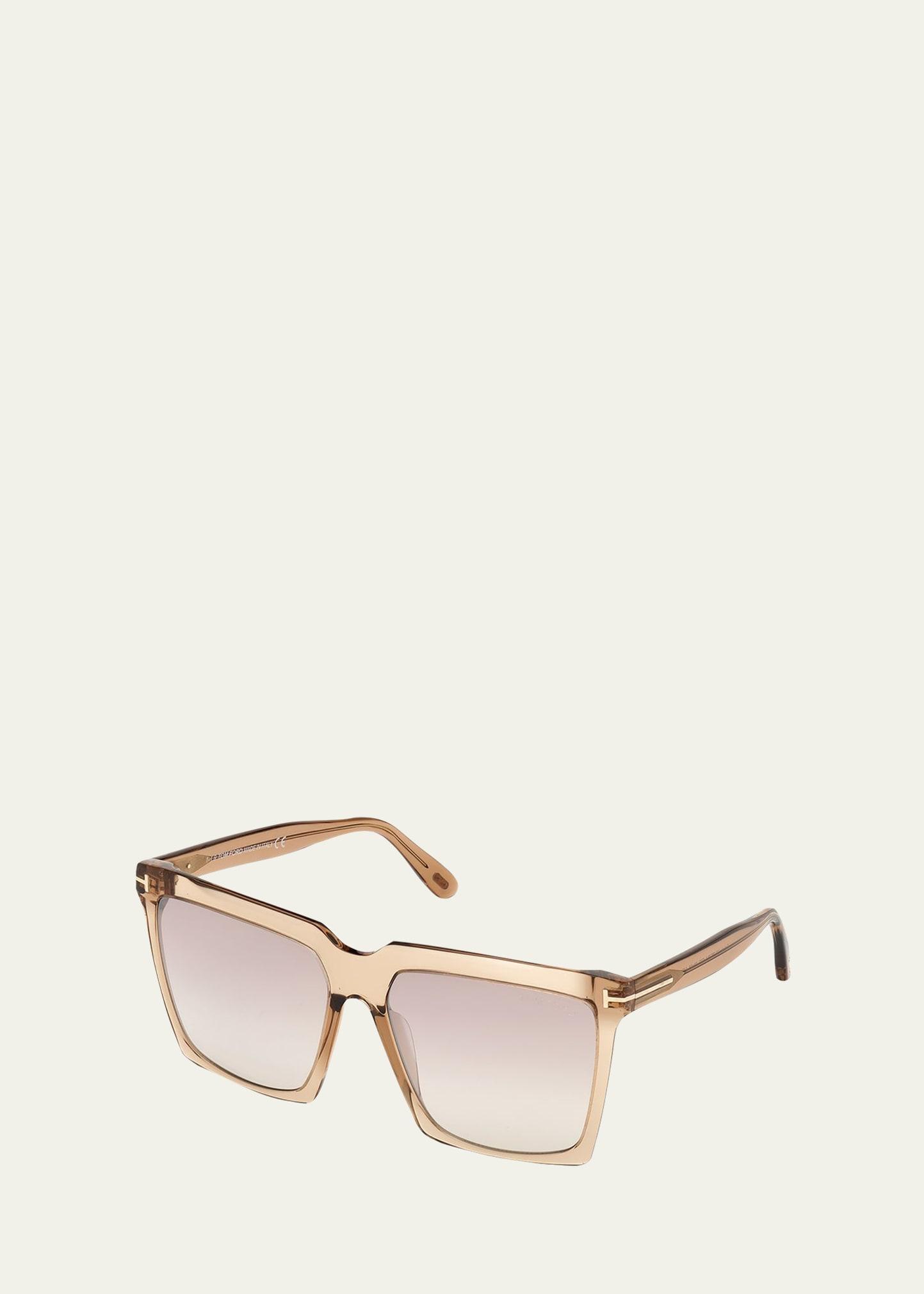 Sabrina Square Acetate Sunglasses Product Image