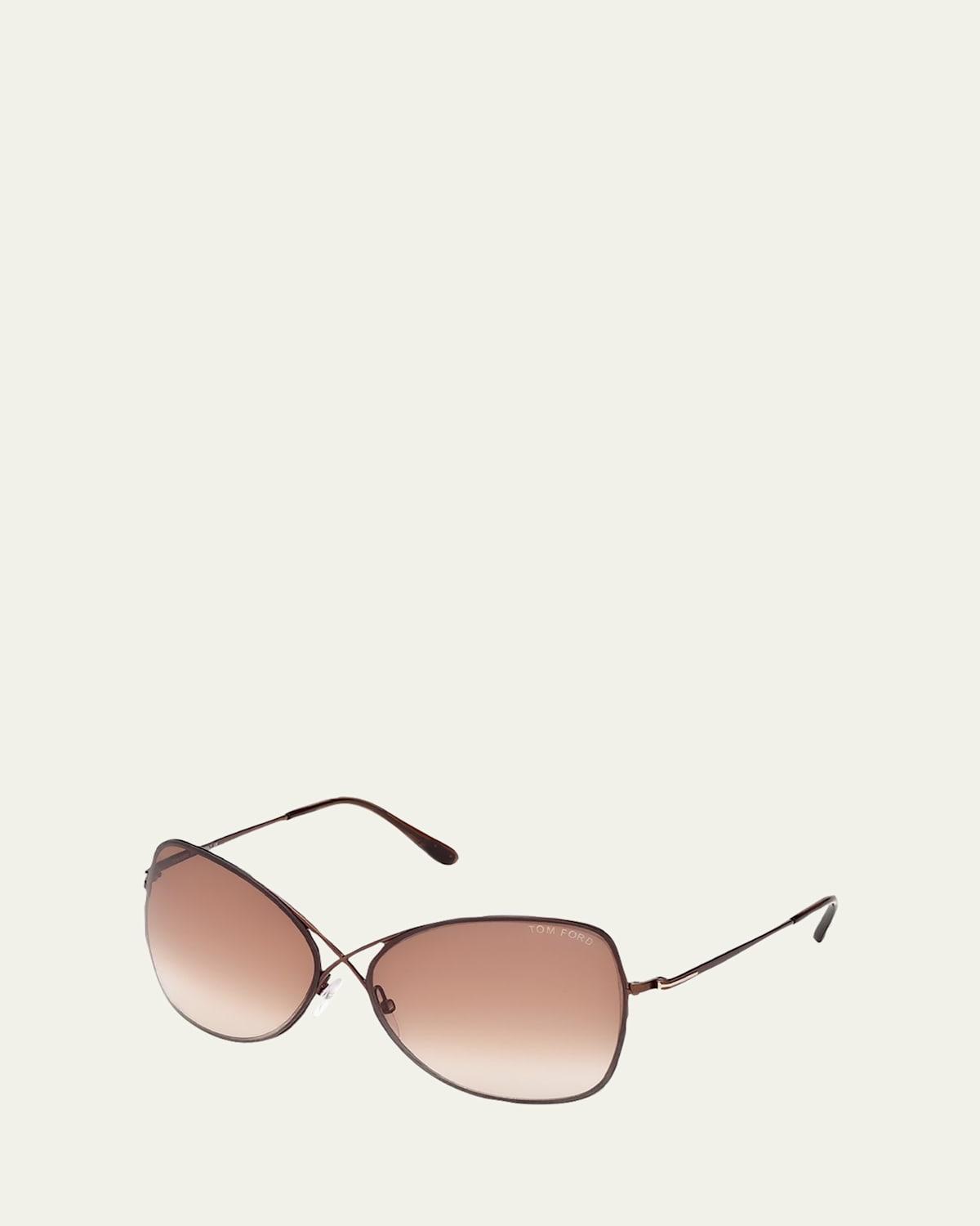 Tom Ford Colette Round Sunglasses, 60mm Product Image