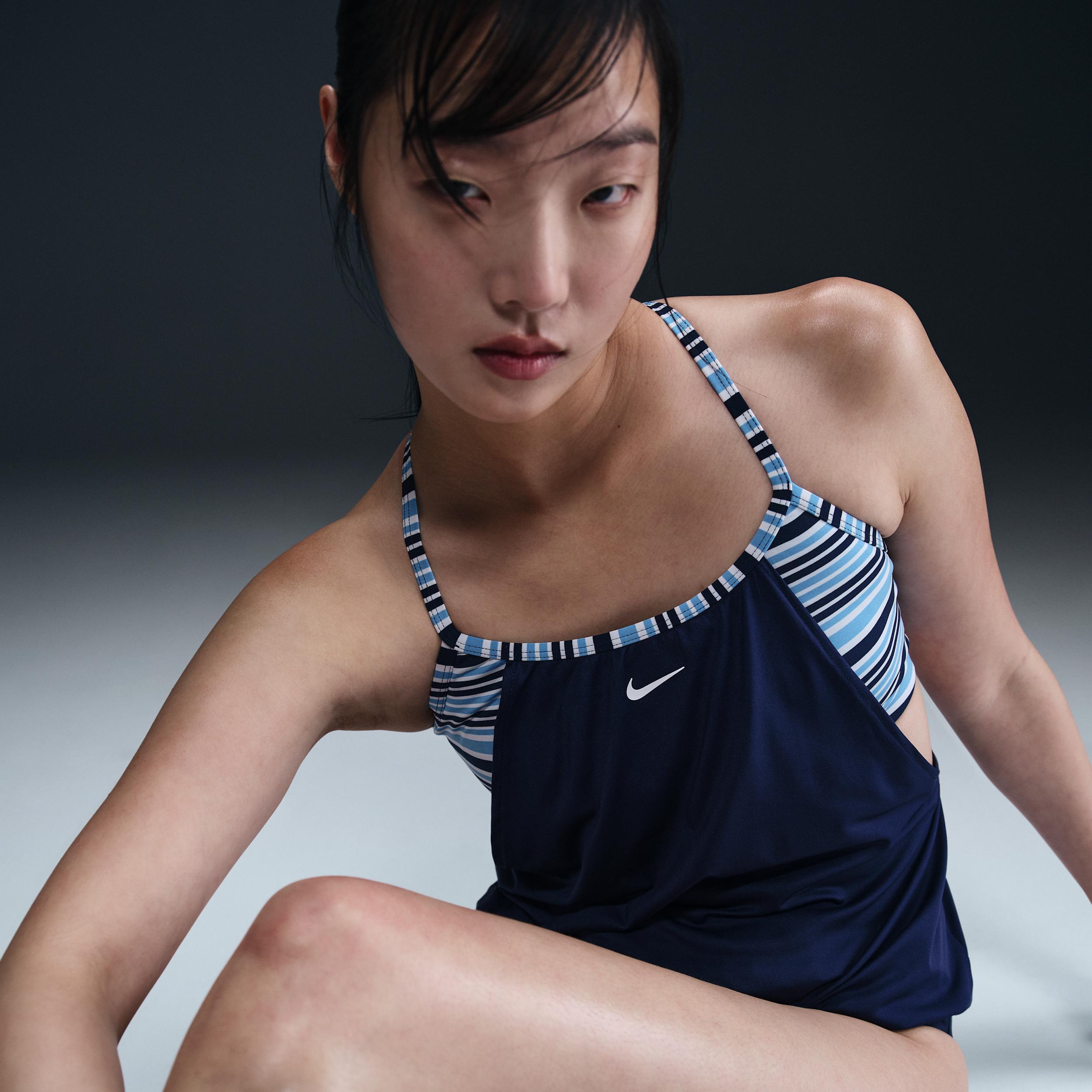 Nike Women's Swim Layered Tank Topini Product Image