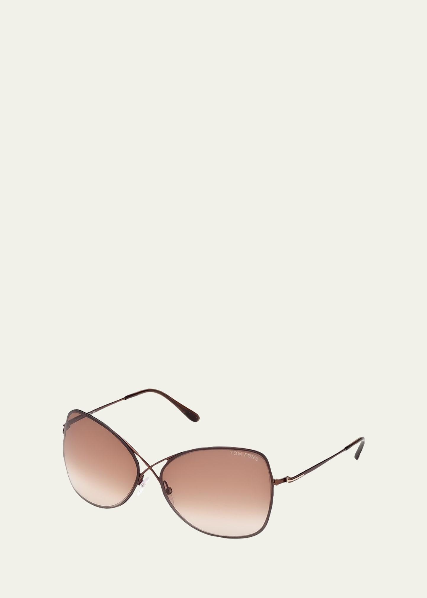 Tom Ford Colette Round Sunglasses, 60mm Product Image