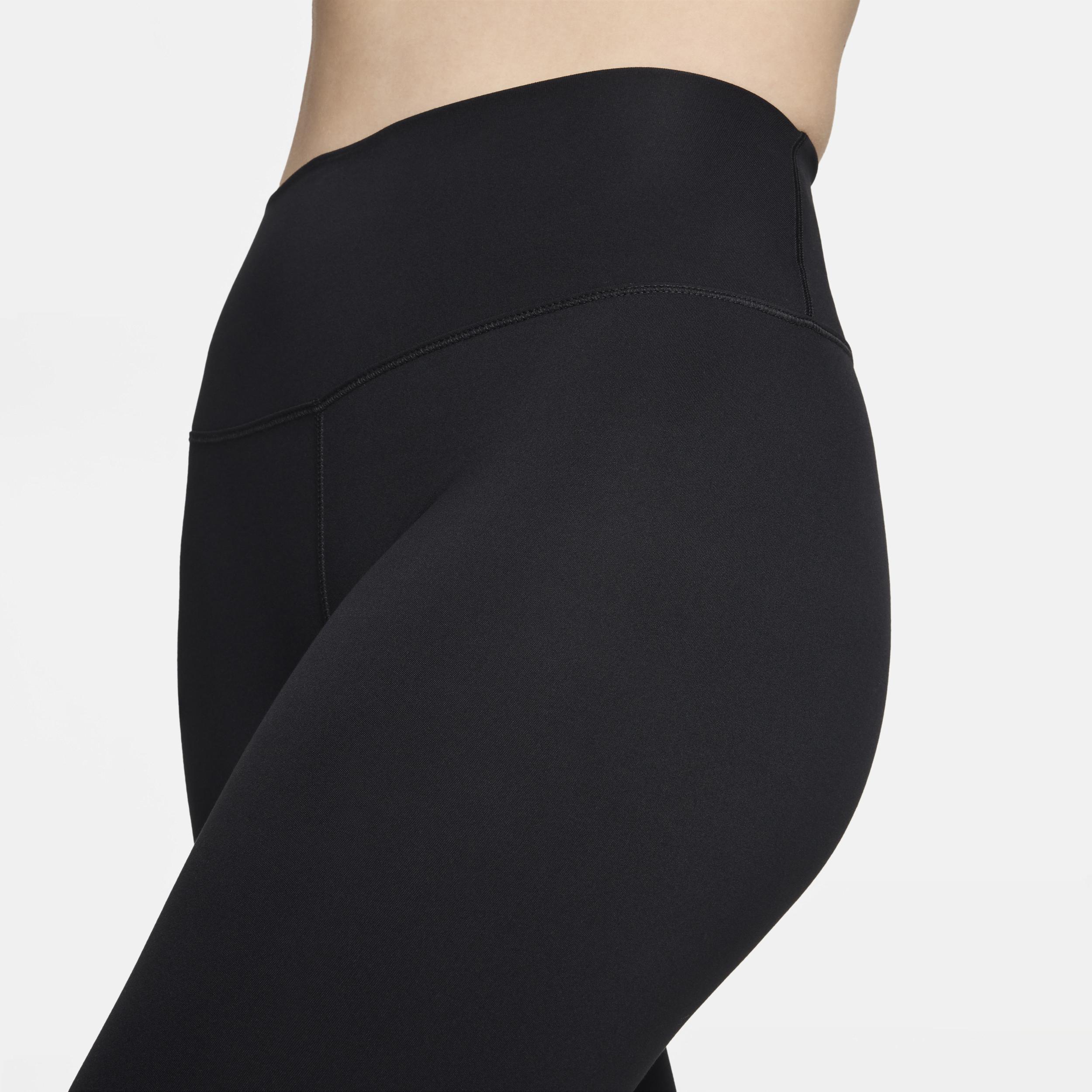 Women's Nike One High-Waisted Leggings, Size: XL, Black Product Image