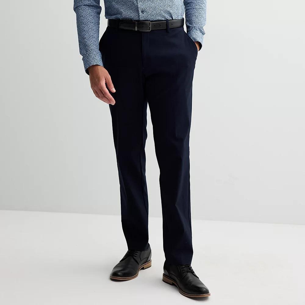 Mens Apt. 9 Premier Flex Slim-Fit Stretch Dress Pants Blue Product Image