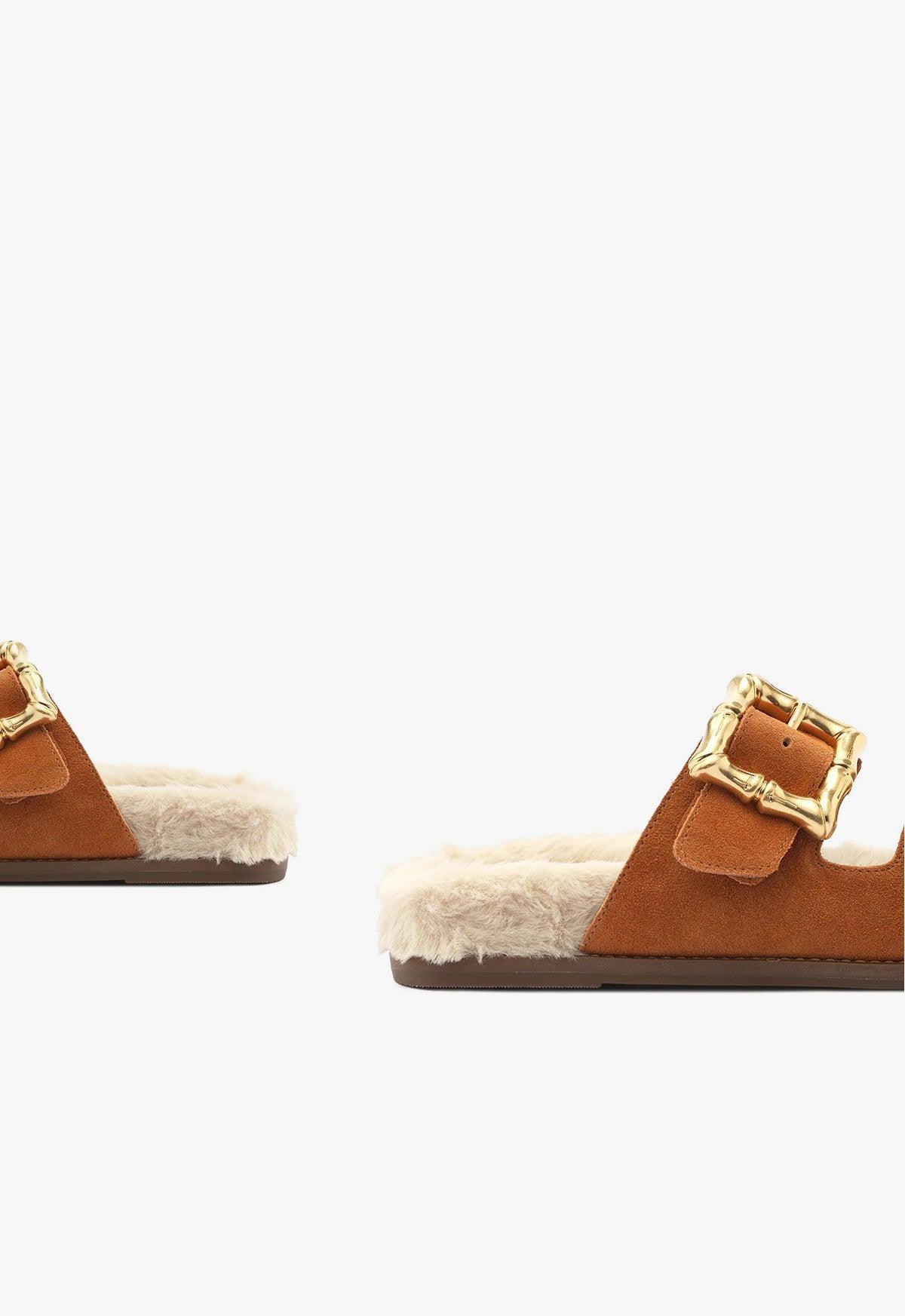 Enola Weekend Sporty Cow Suede Sandal Product Image