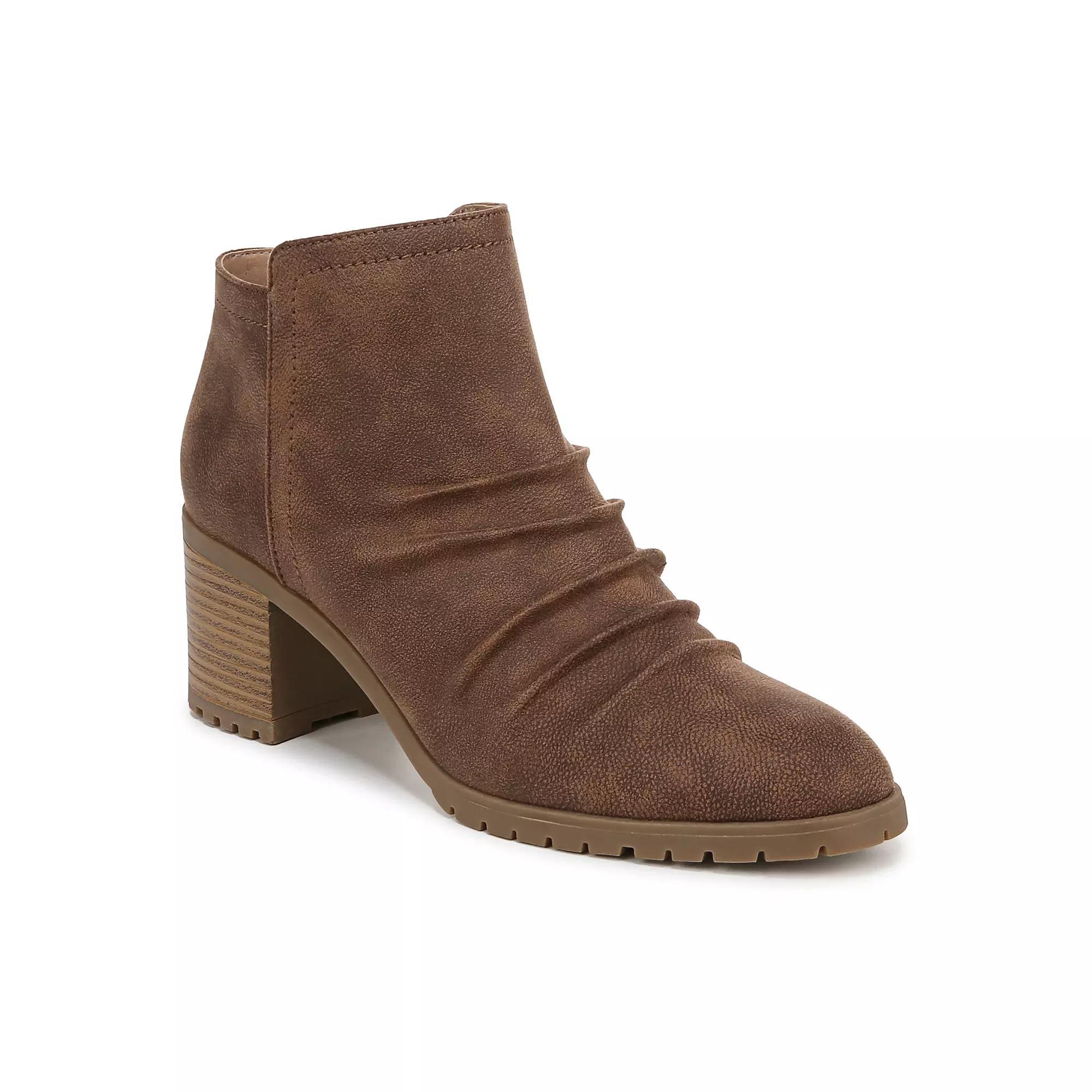 LifeStride Women's Maeve Ankle Boots, Size: 9.5, Brown Faux Product Image