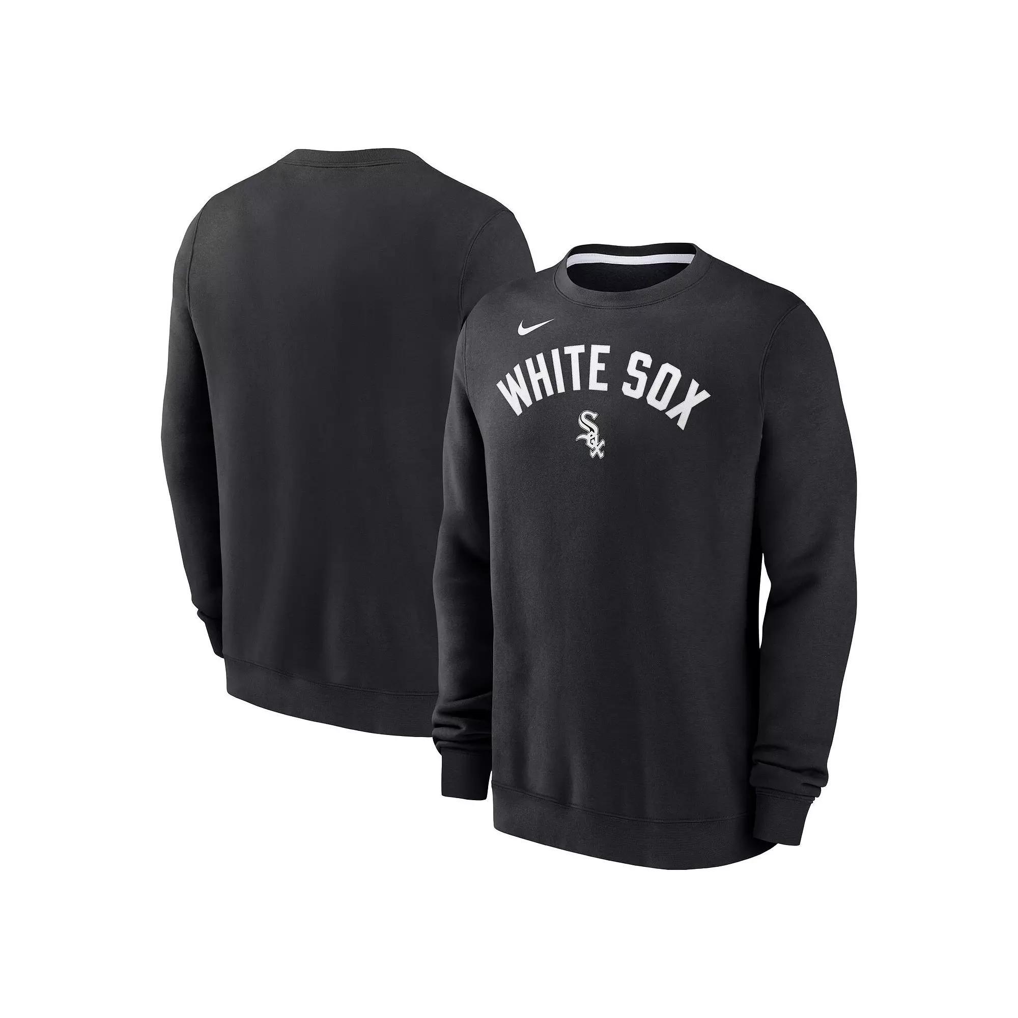 Men's Nike Black Chicago White Sox Classic Fleece Performance Pullover Sweatshirt, Size: 2XL Product Image
