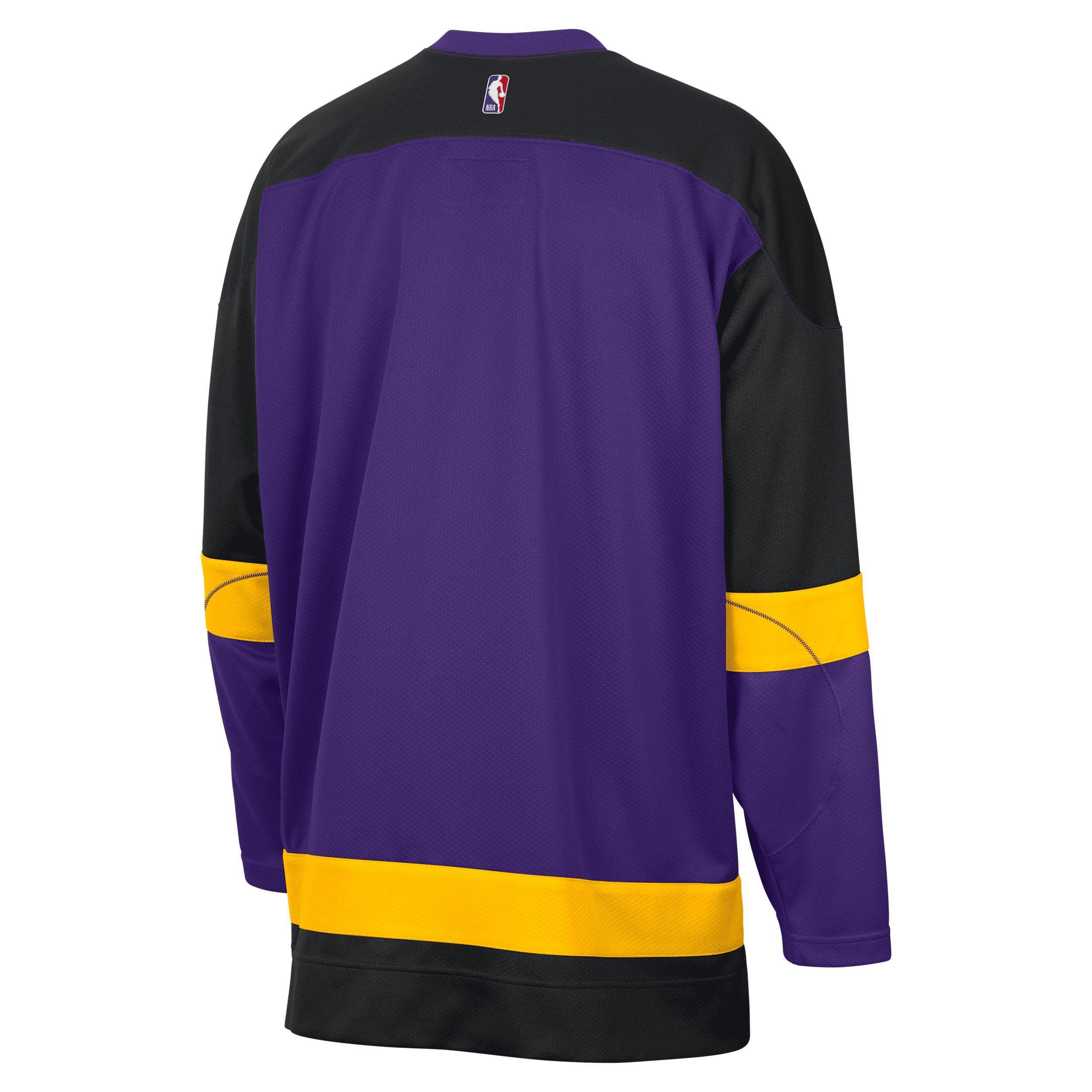 Los Angeles Lakers City Edition Nike Men's NBA Hockey Jersey Product Image