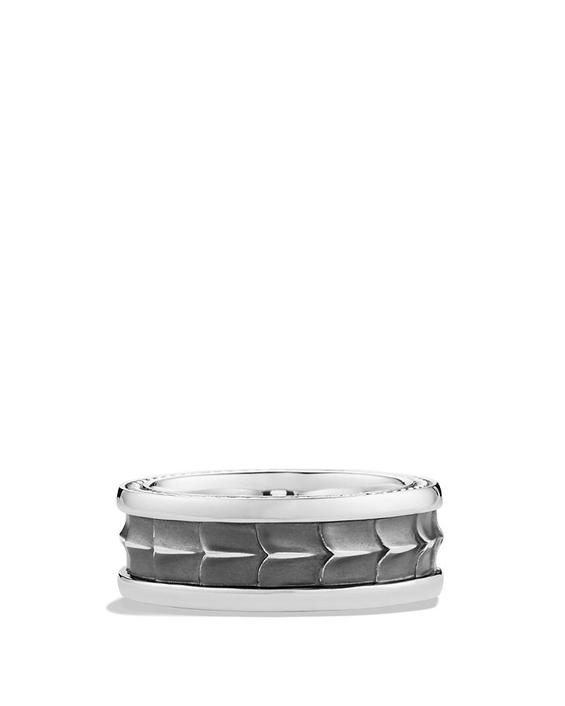 David Yurman Mens Armory Narrow Band Ring Product Image