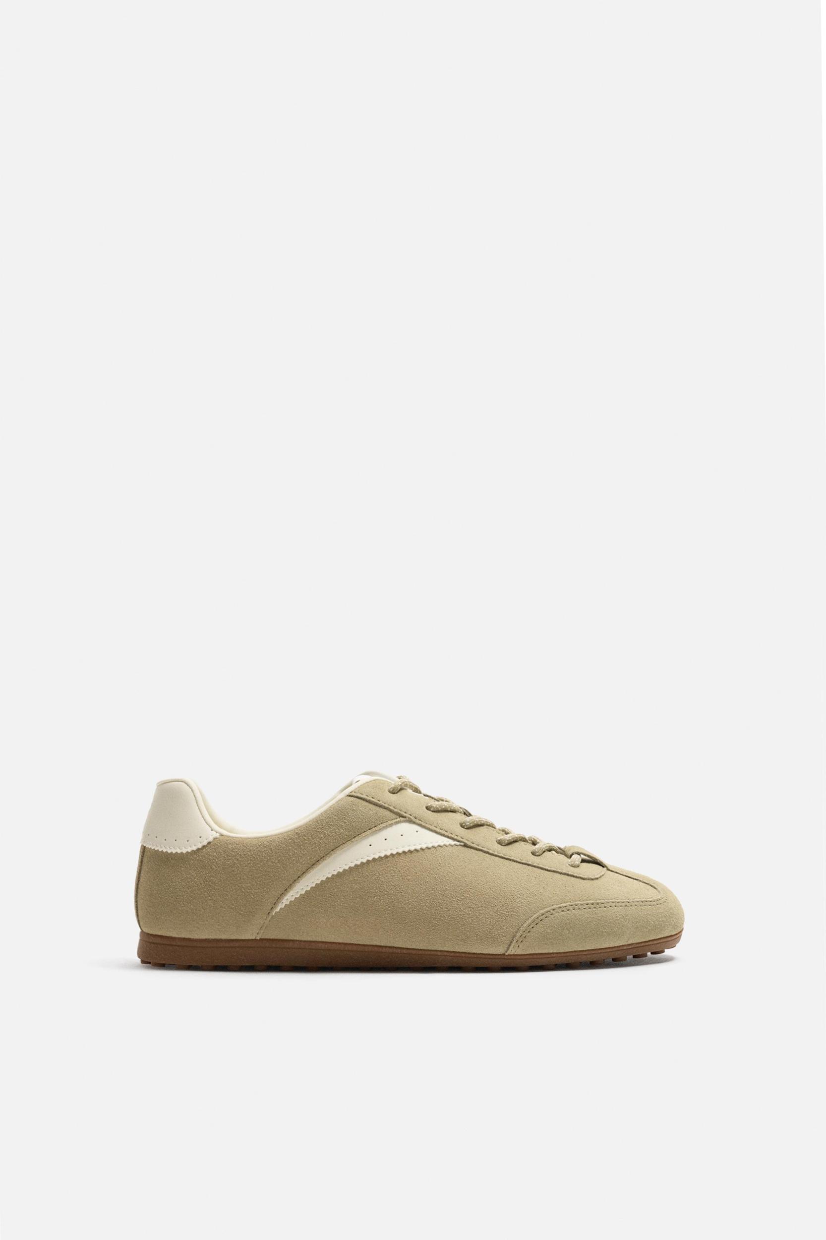 LEATHER SNEAKERS Product Image