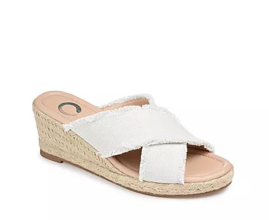 Journee Shanni Womens Wedge Sandals Product Image