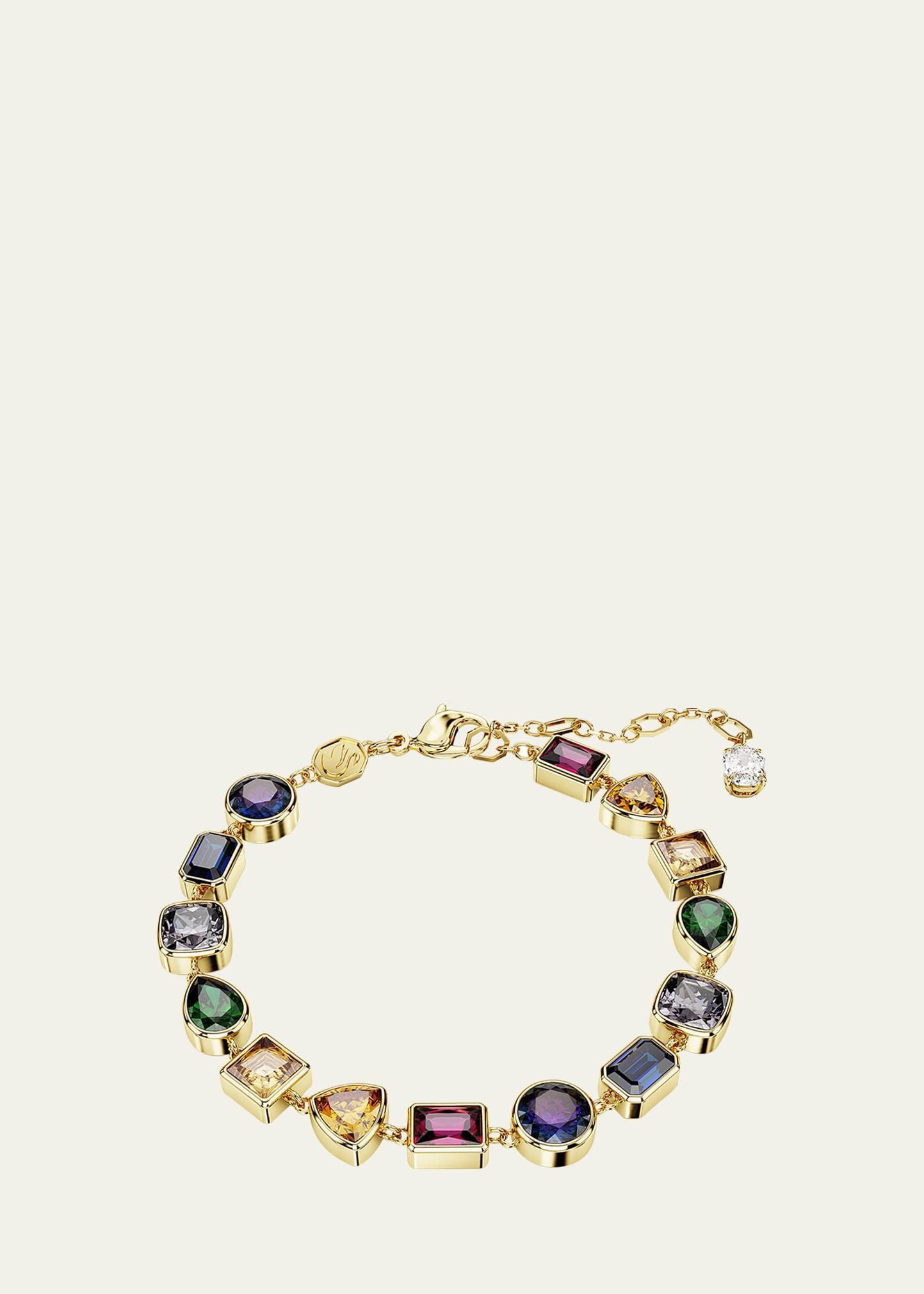 Stilla Gold-Plated Mix-Cut Crystal Bracelet Product Image
