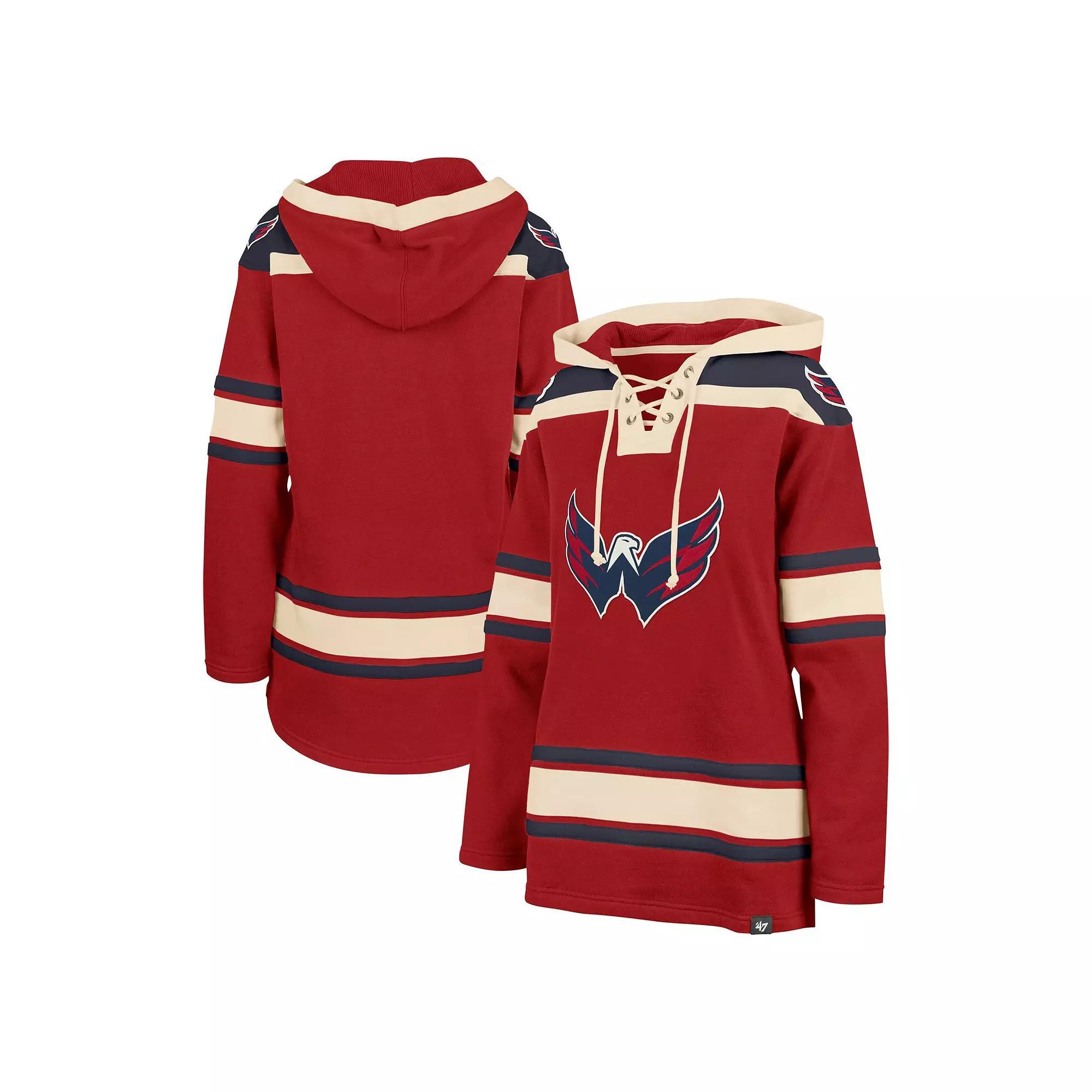 Womens 47 Washington Capitals Superior Lacer Pullover Hoodie Product Image