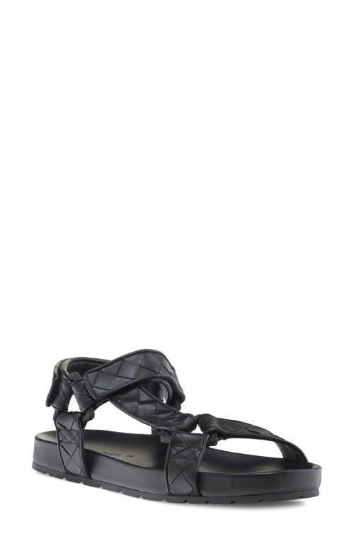 Mens Trip Intreccio Leather Slingback Sandals Product Image