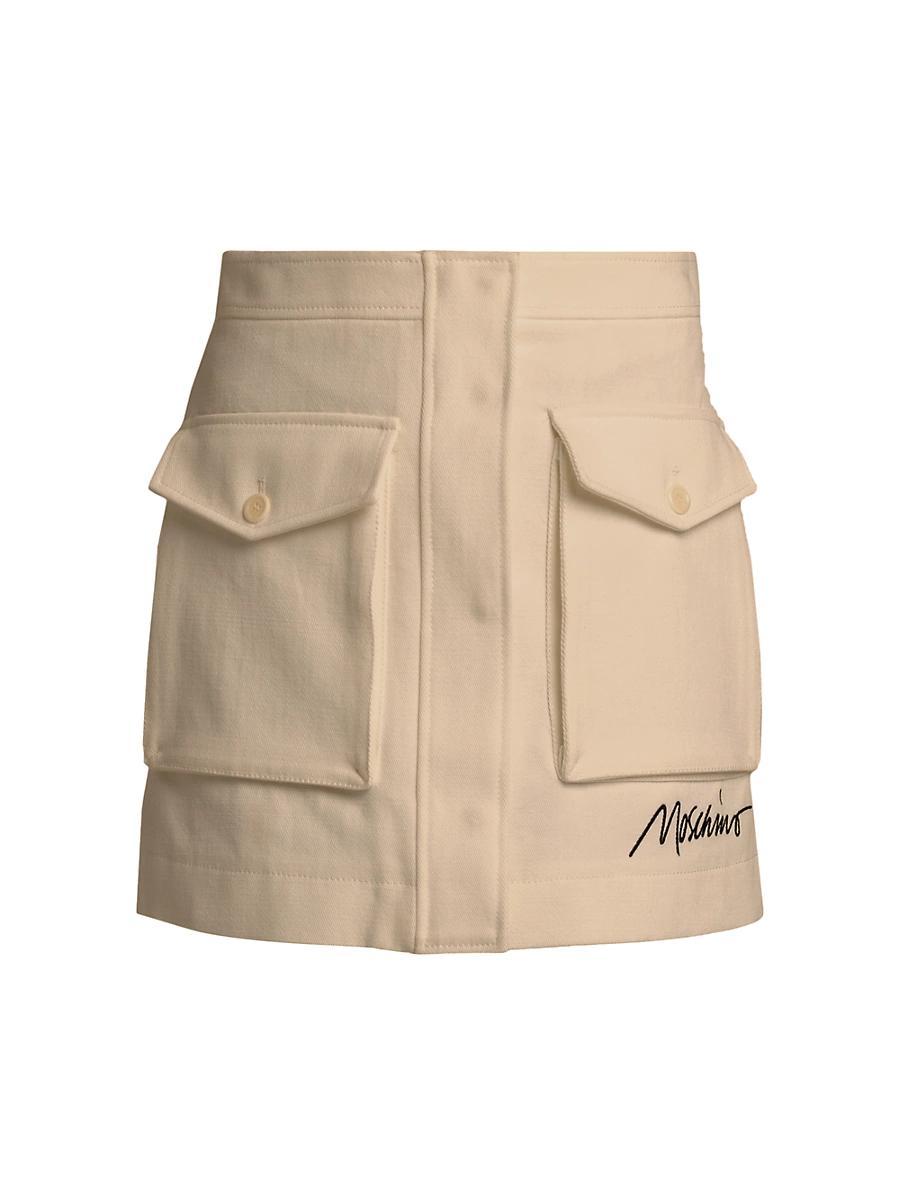 Womens Signature Utilitarian Miniskirt Product Image