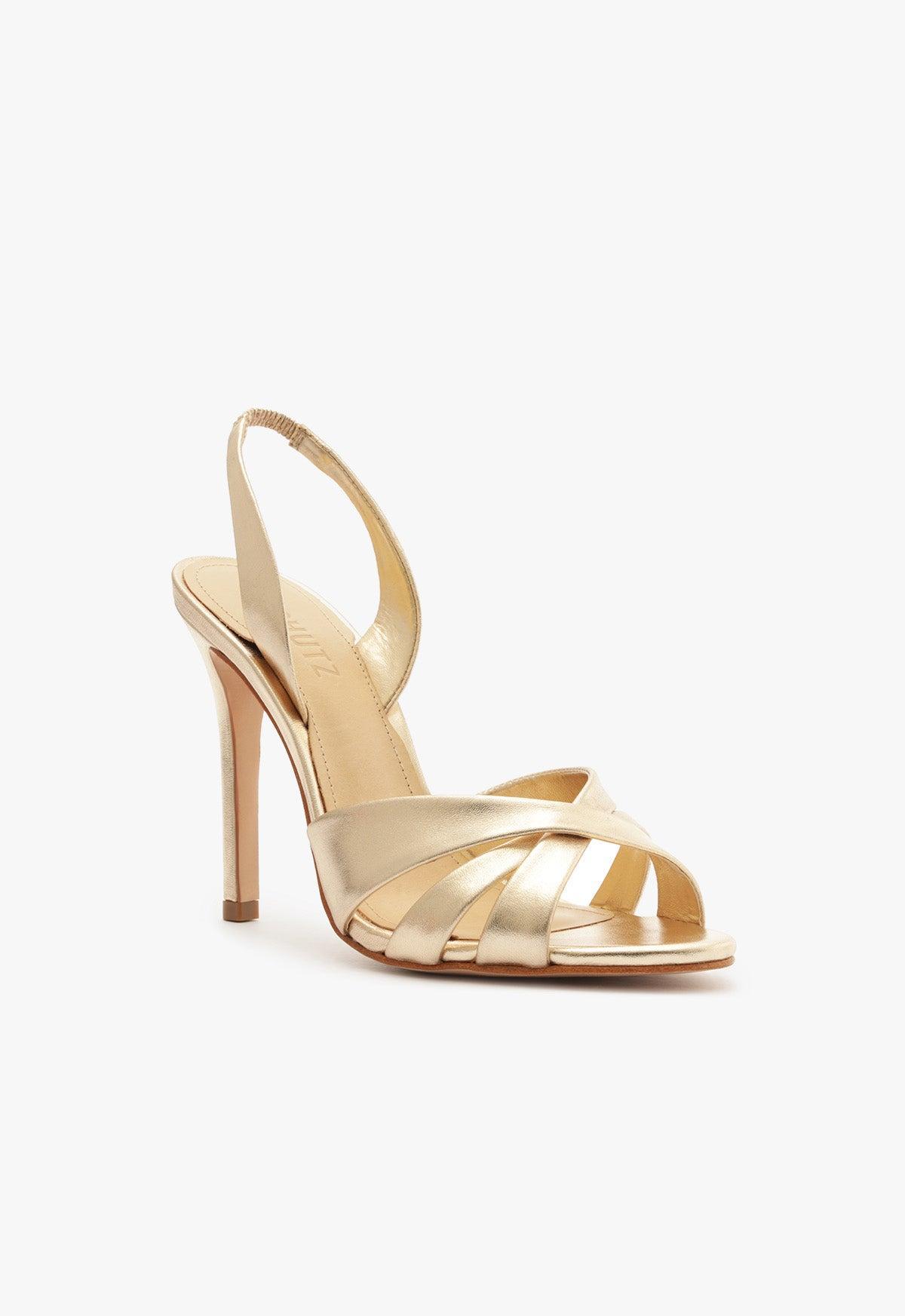 Keefa Sling Metallic Leather Sandal Female Product Image
