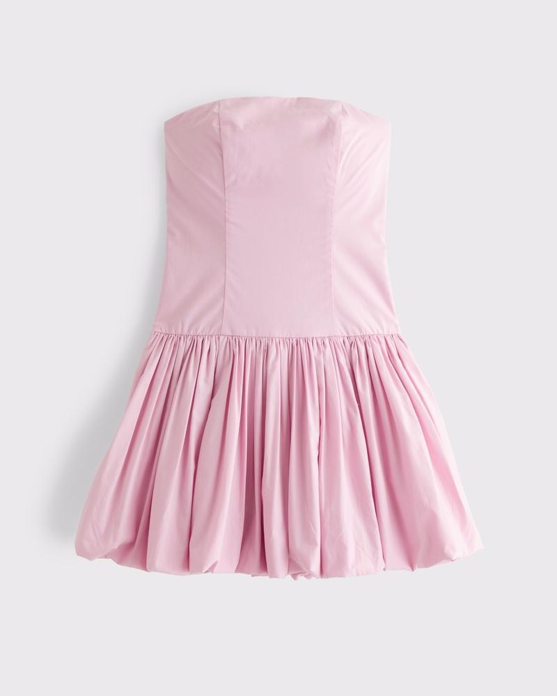 Bubble Hem Mini Dress Product Image